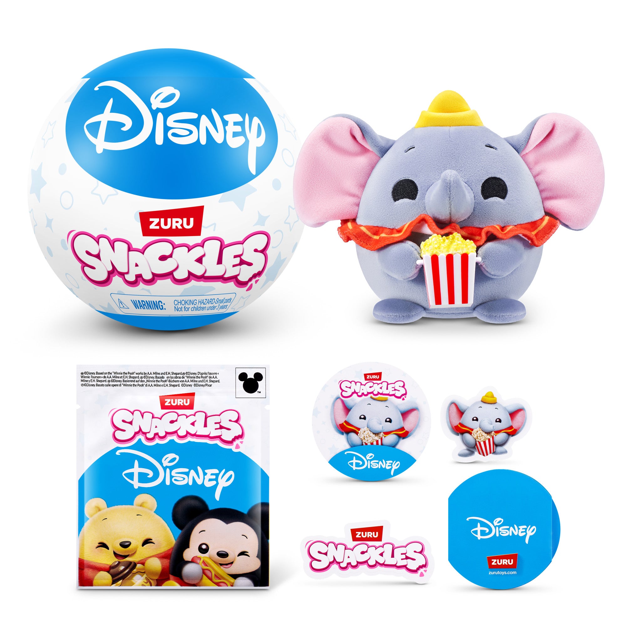 Zuru Snackles 5" Disney Assorted