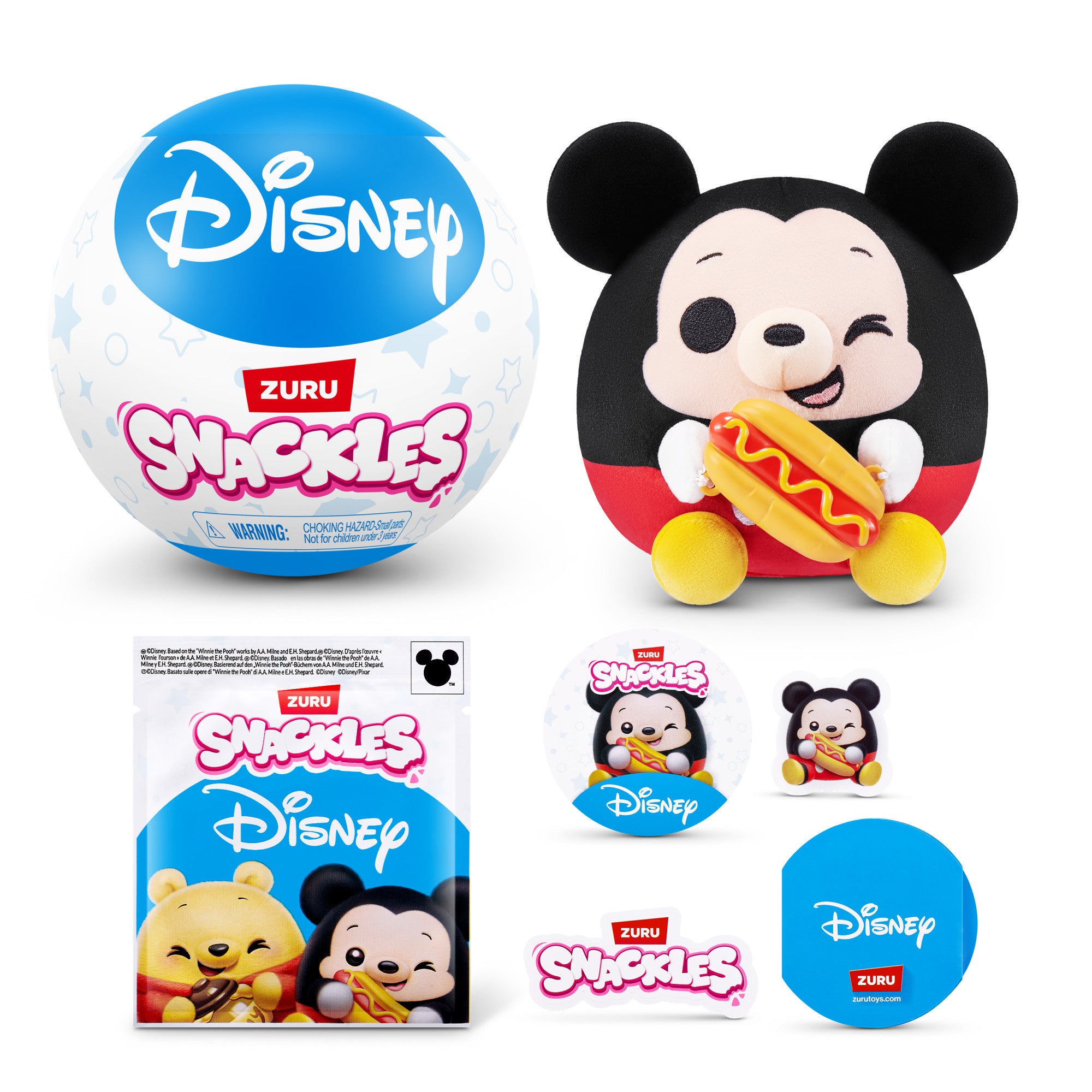 Zuru Snackles 5" Disney Assorted