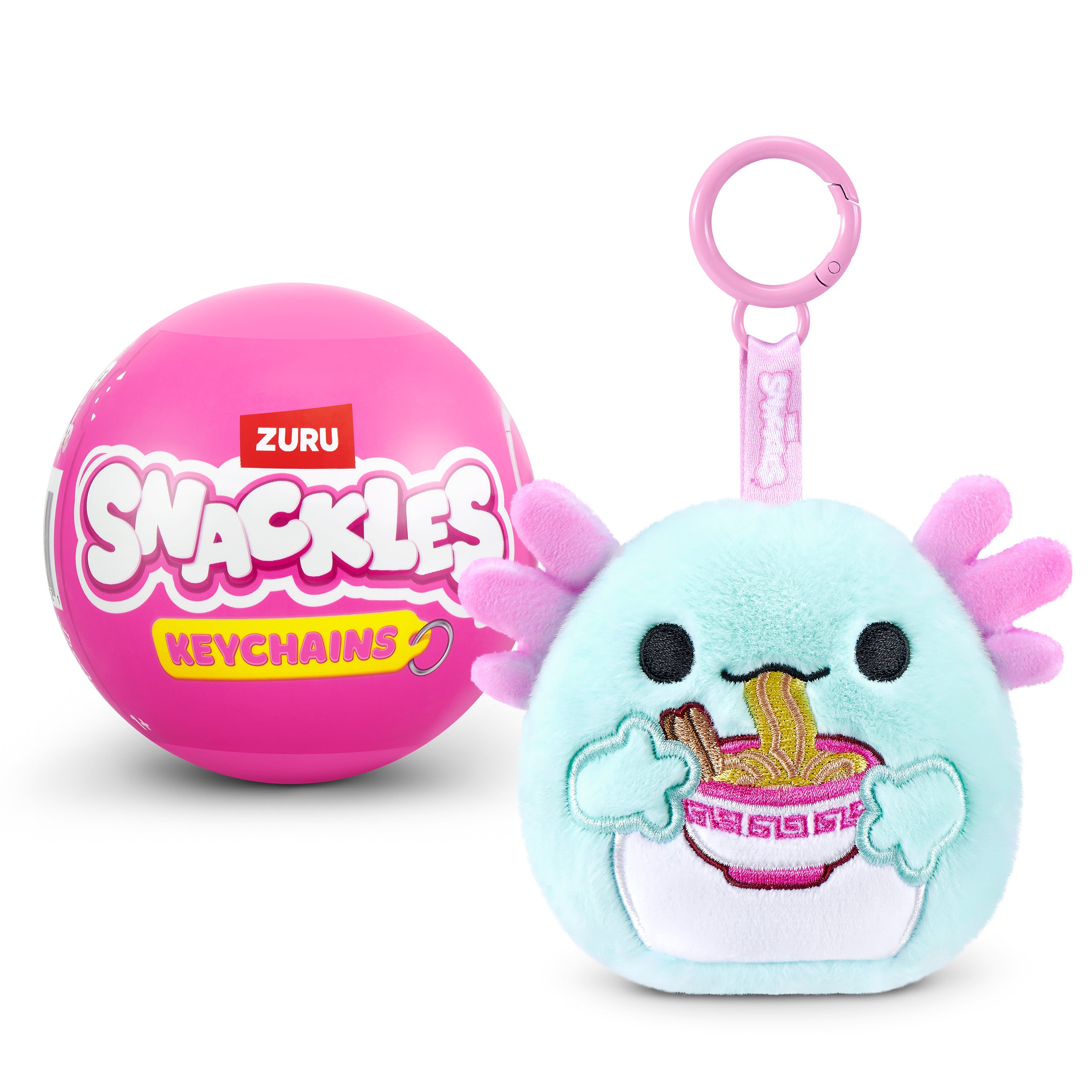 ZURU Snackles Keychains Capsule Series 1 assorted