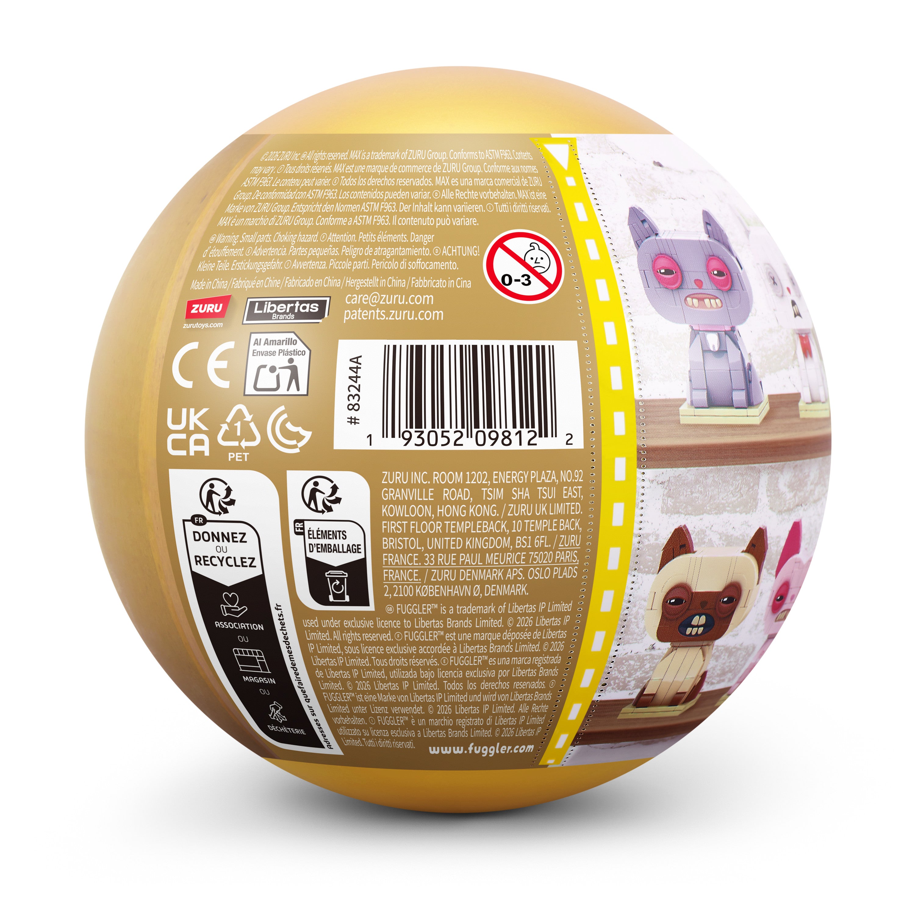 ZURU MAX Premium Fuggler Alley Cats Series 1