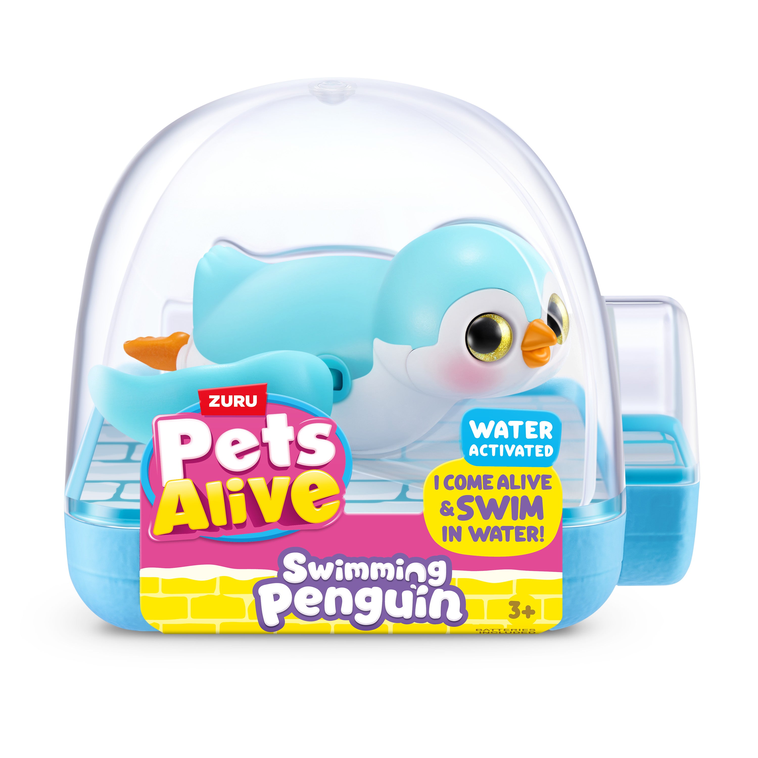 ZURU Pet's Alive Swimming Penguin Series 1 assorted