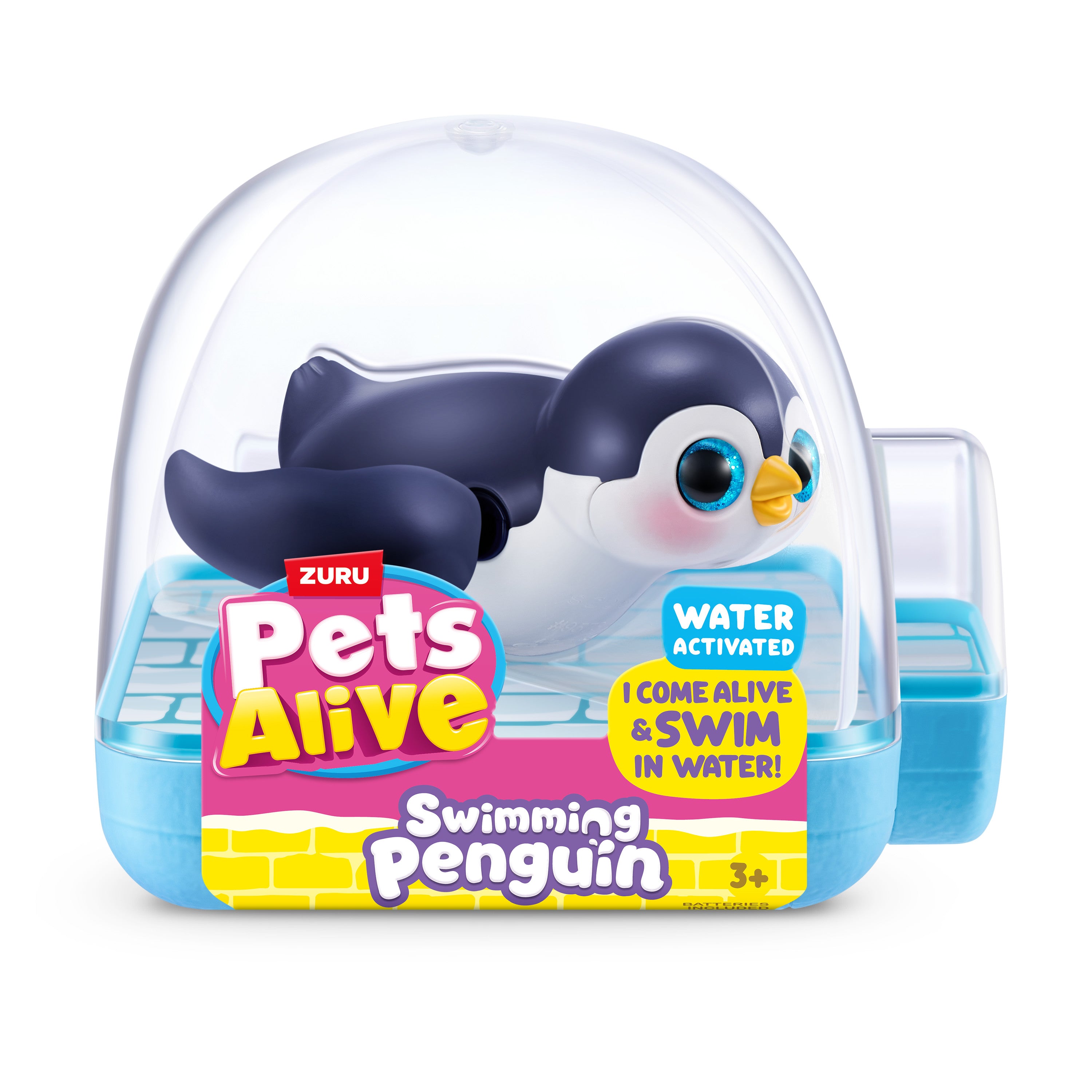 ZURU Pet's Alive Swimming Penguin Series 1 assorted
