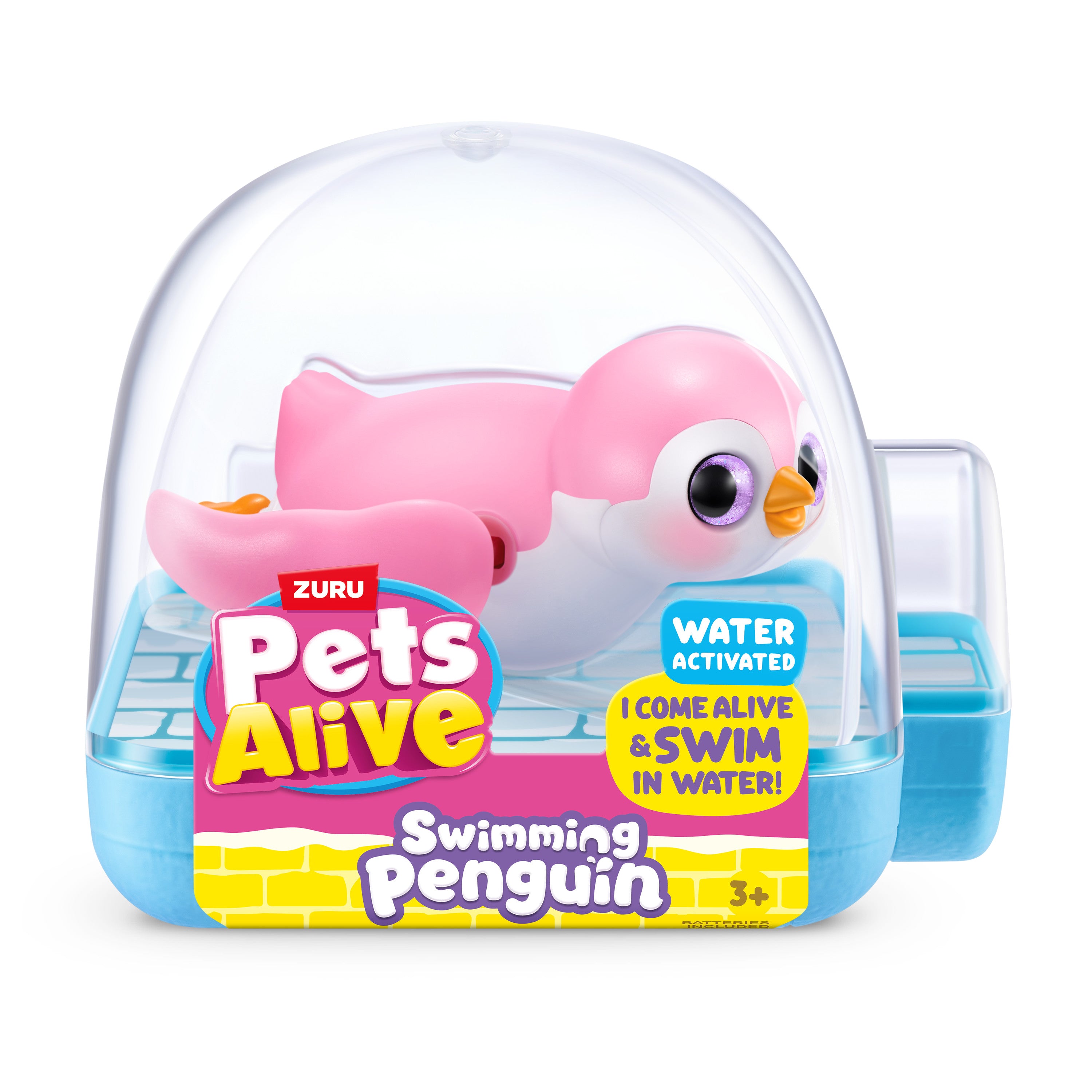ZURU Pet's Alive Swimming Penguin Series 1 assorted