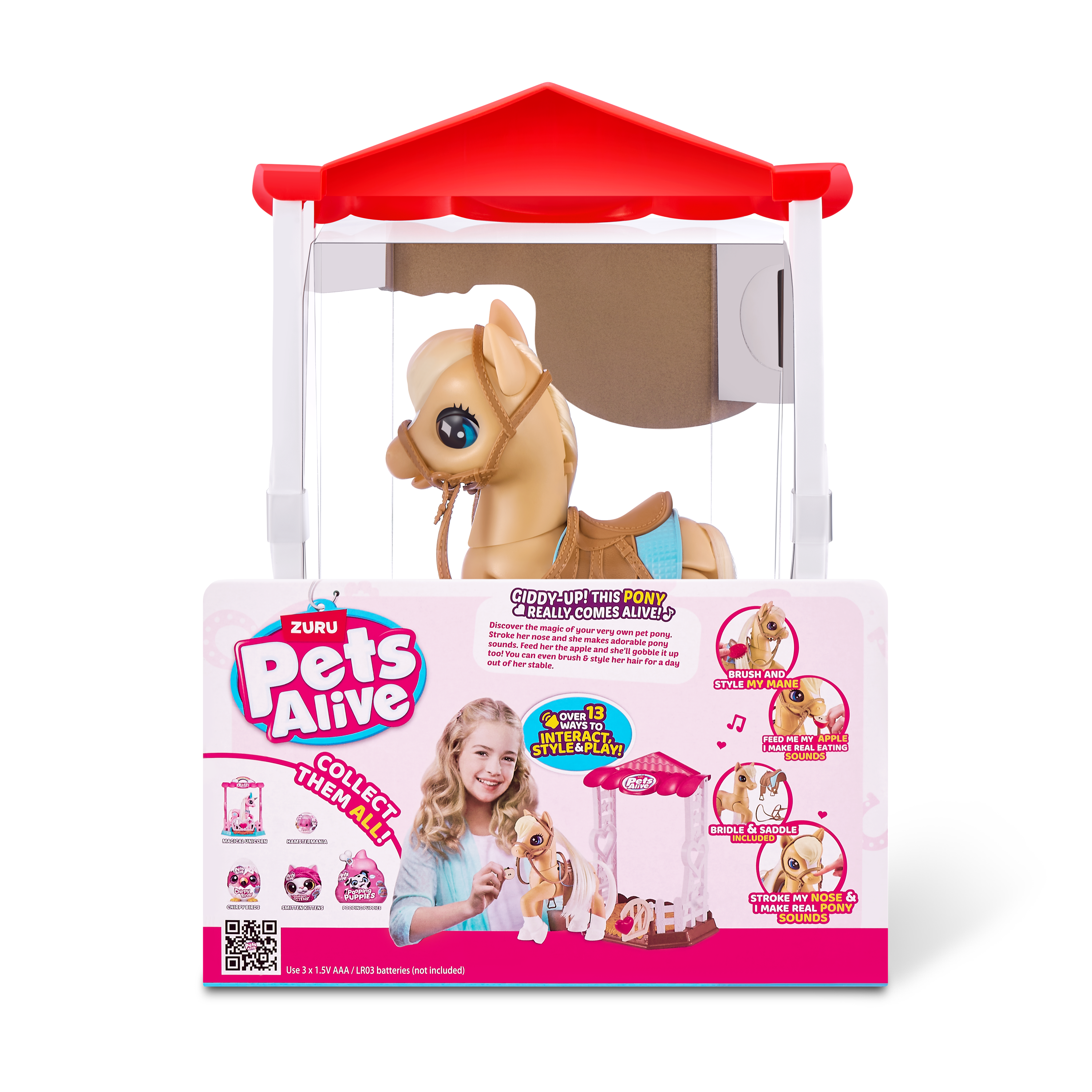 ZURU Pet's Alive Unicorn & Pony Playset assorted