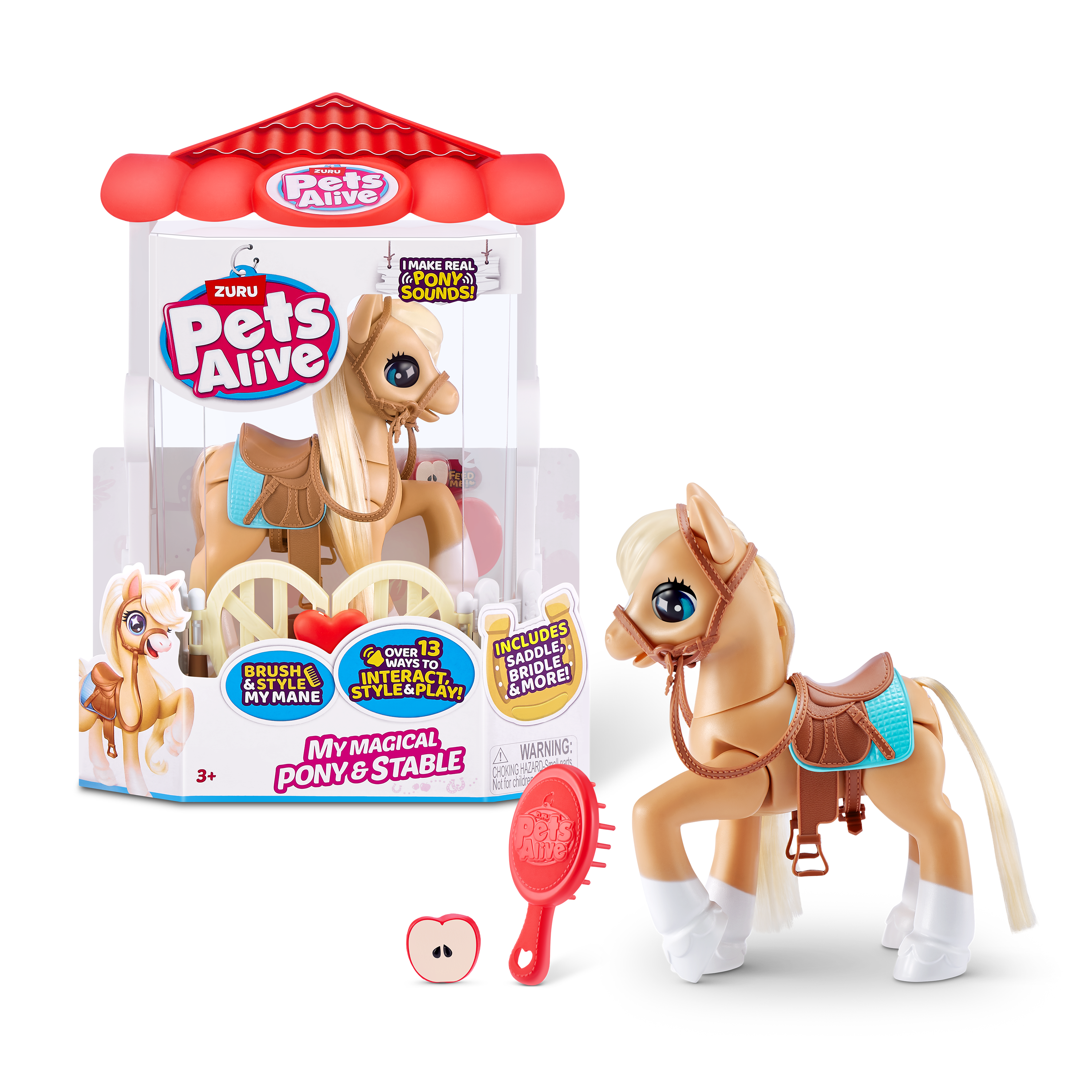 ZURU Pet's Alive Unicorn & Pony Playset assorted