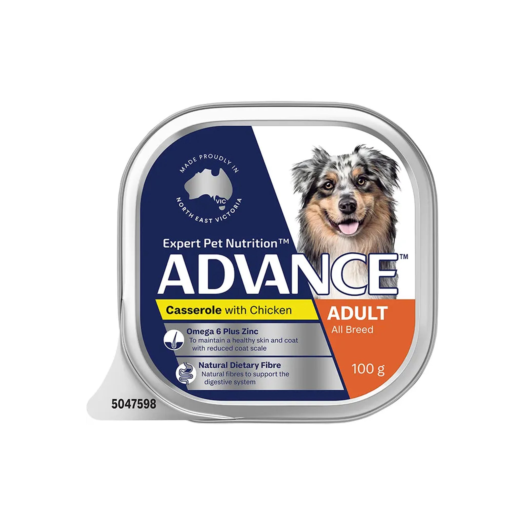 Advance Adult All Breed Chicken Casserole 12 x 100g