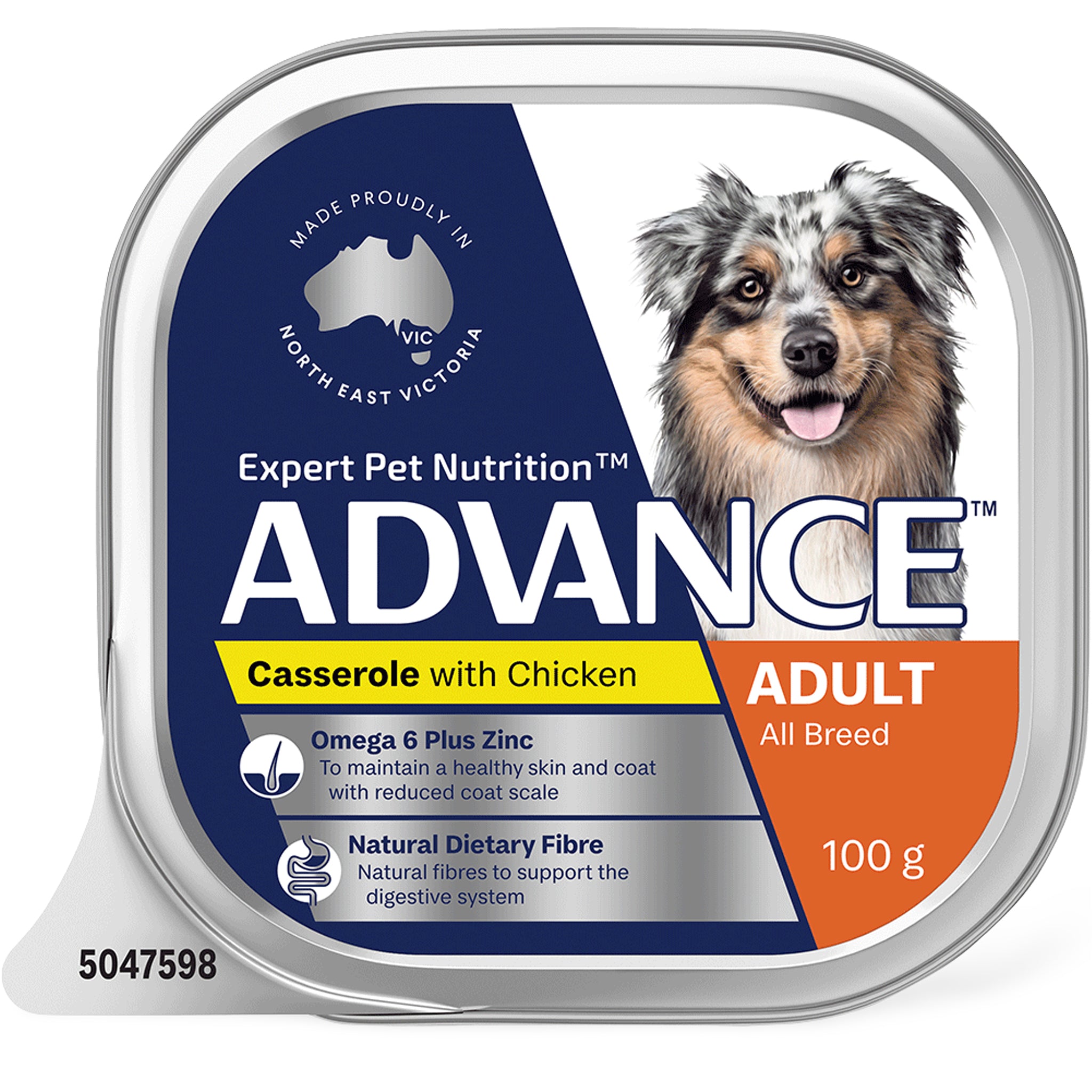 Advance Adult All Breed Chicken Casserole 12 x 100g