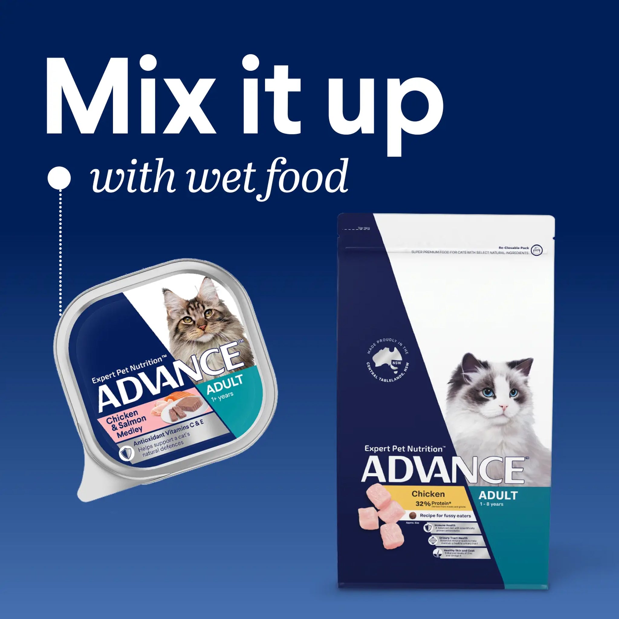 Advance Adult Dry Cat Food