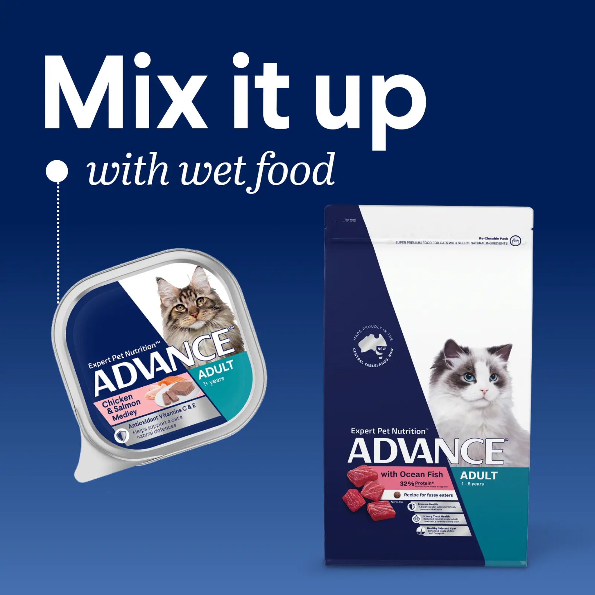 Advance Adult Dry Cat Food