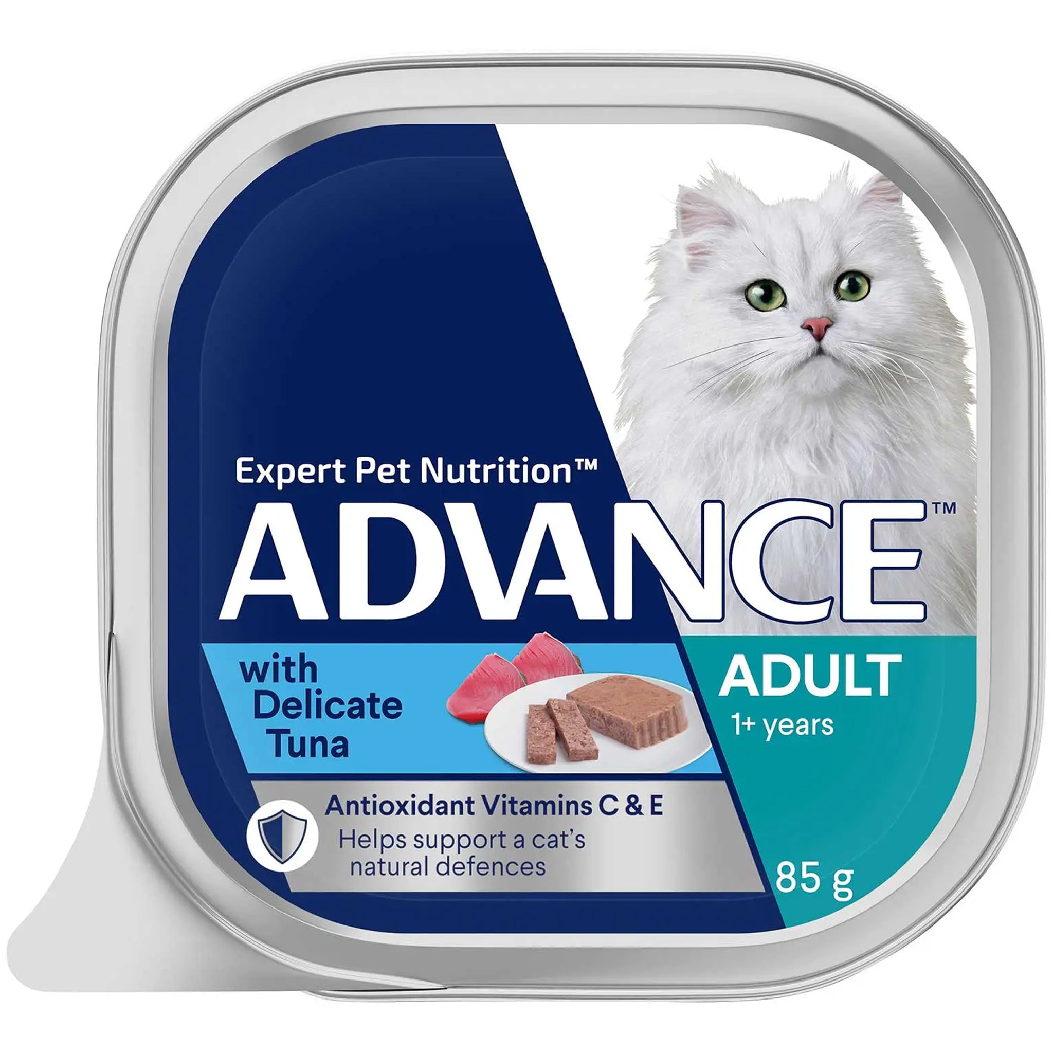 Advance Cat Adult with Delicate Tuna Trays 7 x 85g