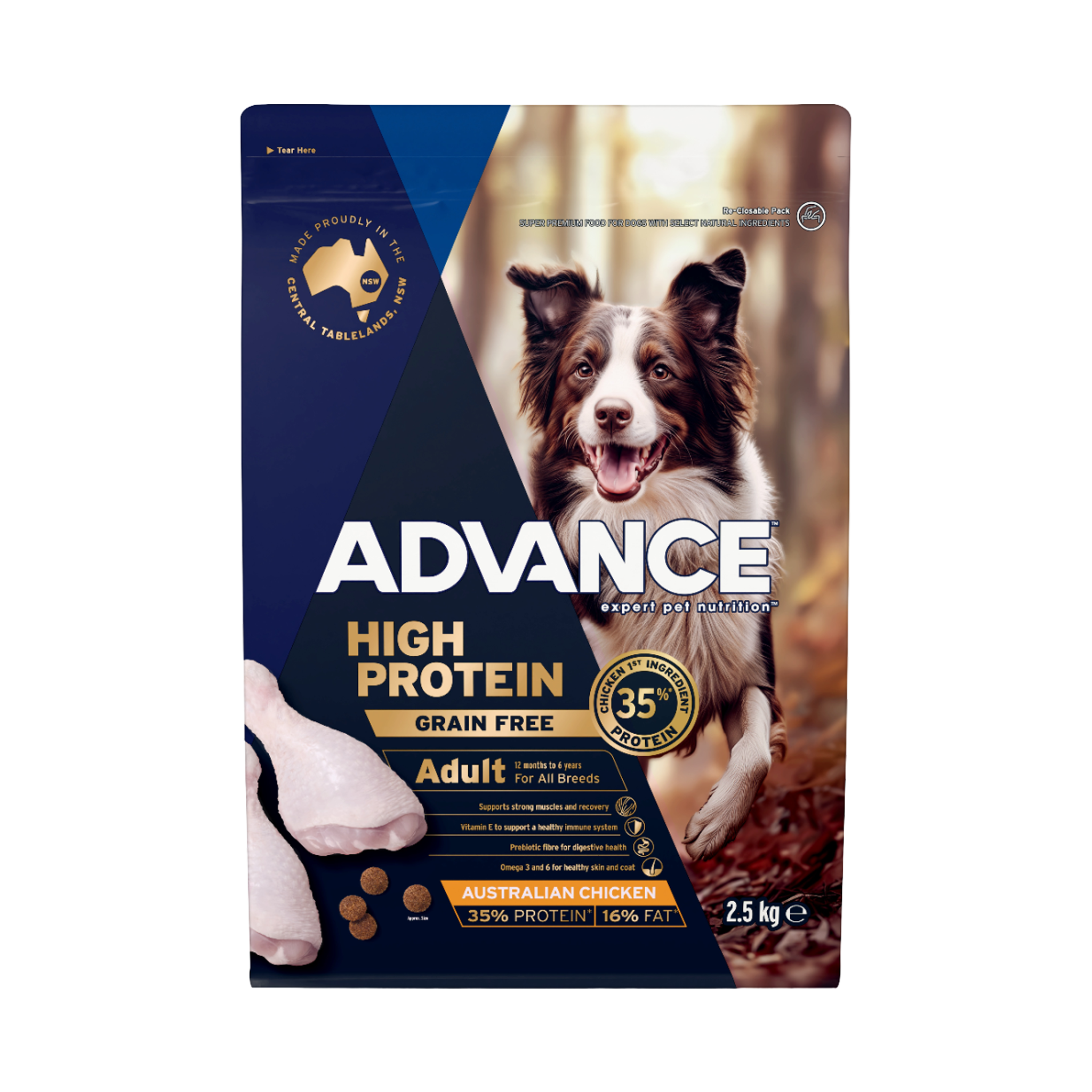 Advance Dog High Protein GF Adult Chicken