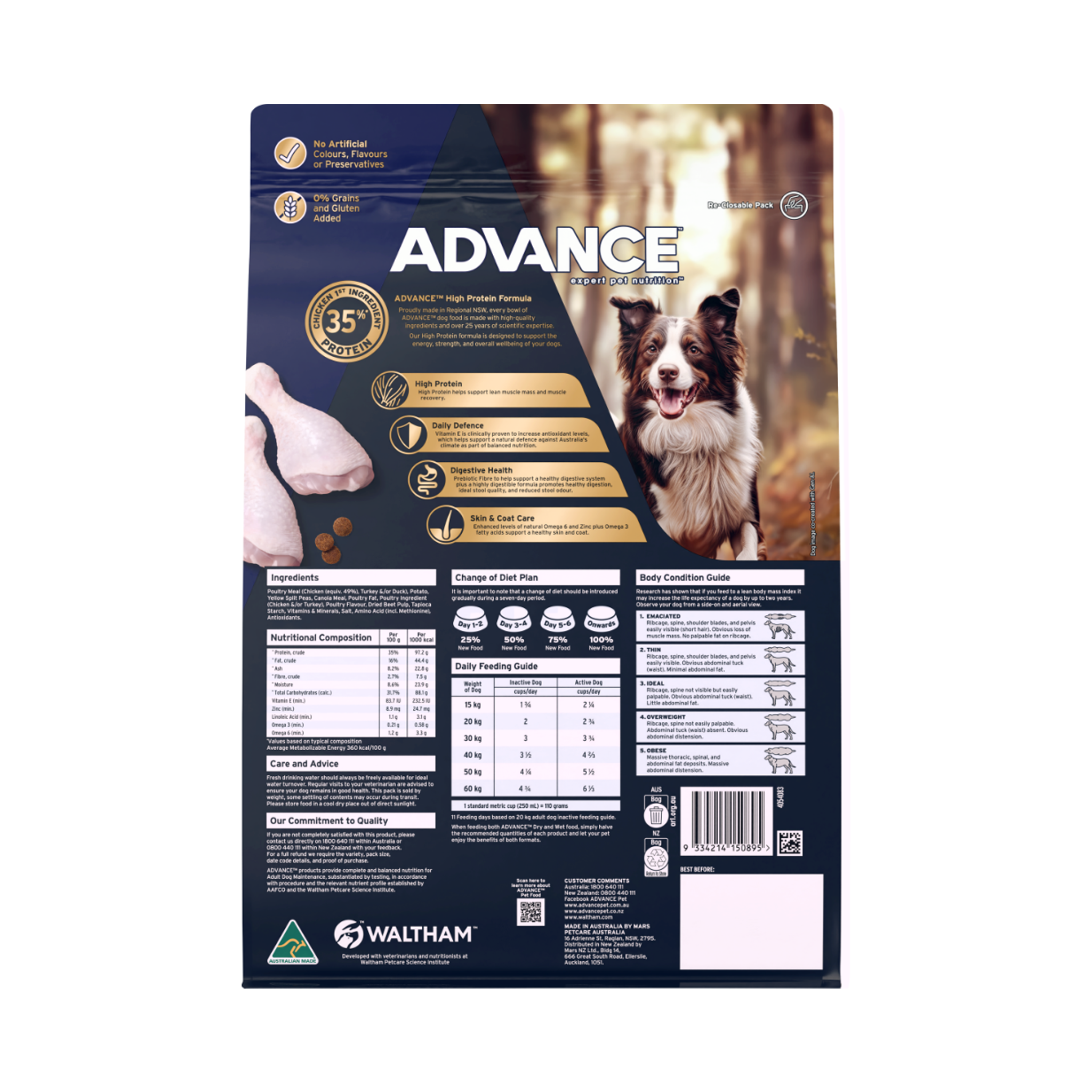 Advance Dog High Protein GF Adult Chicken