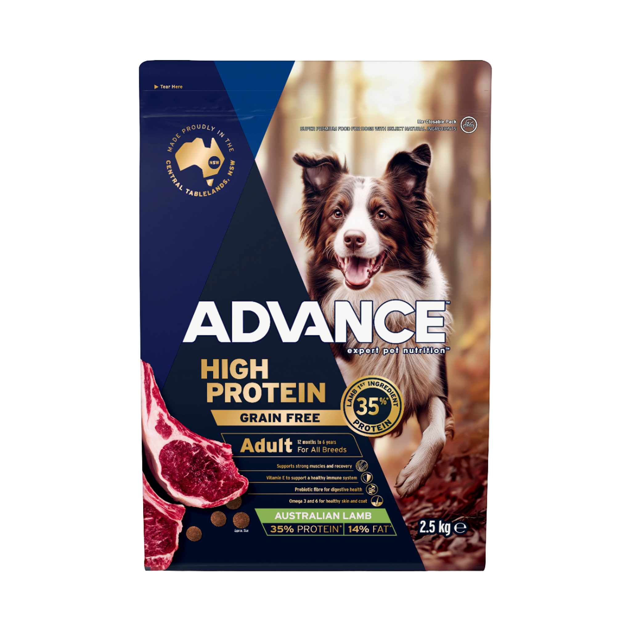 Advance Dog High Protein GF Adult Lamb