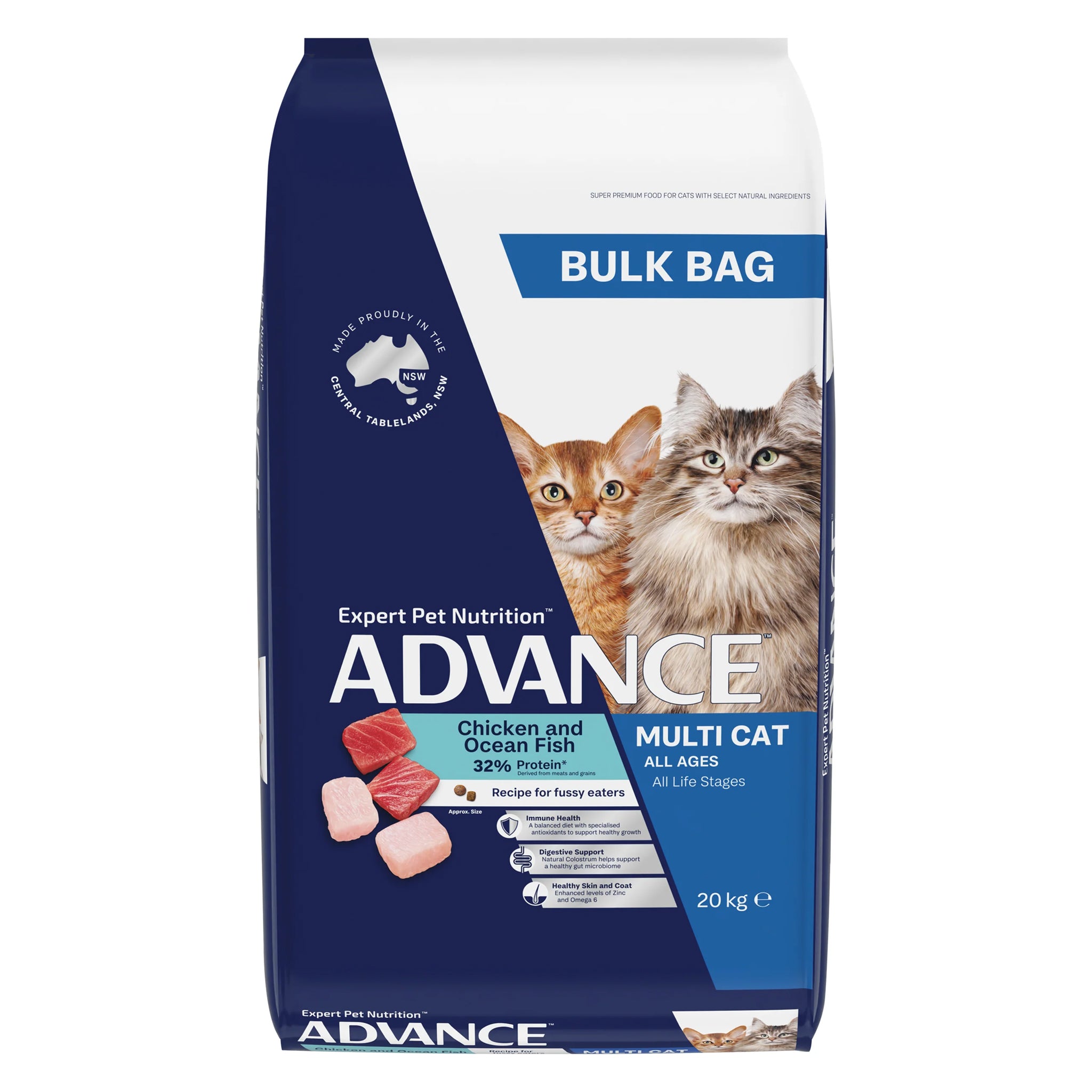 Advance Multi-Cat Adult Chicken & Ocean Fish