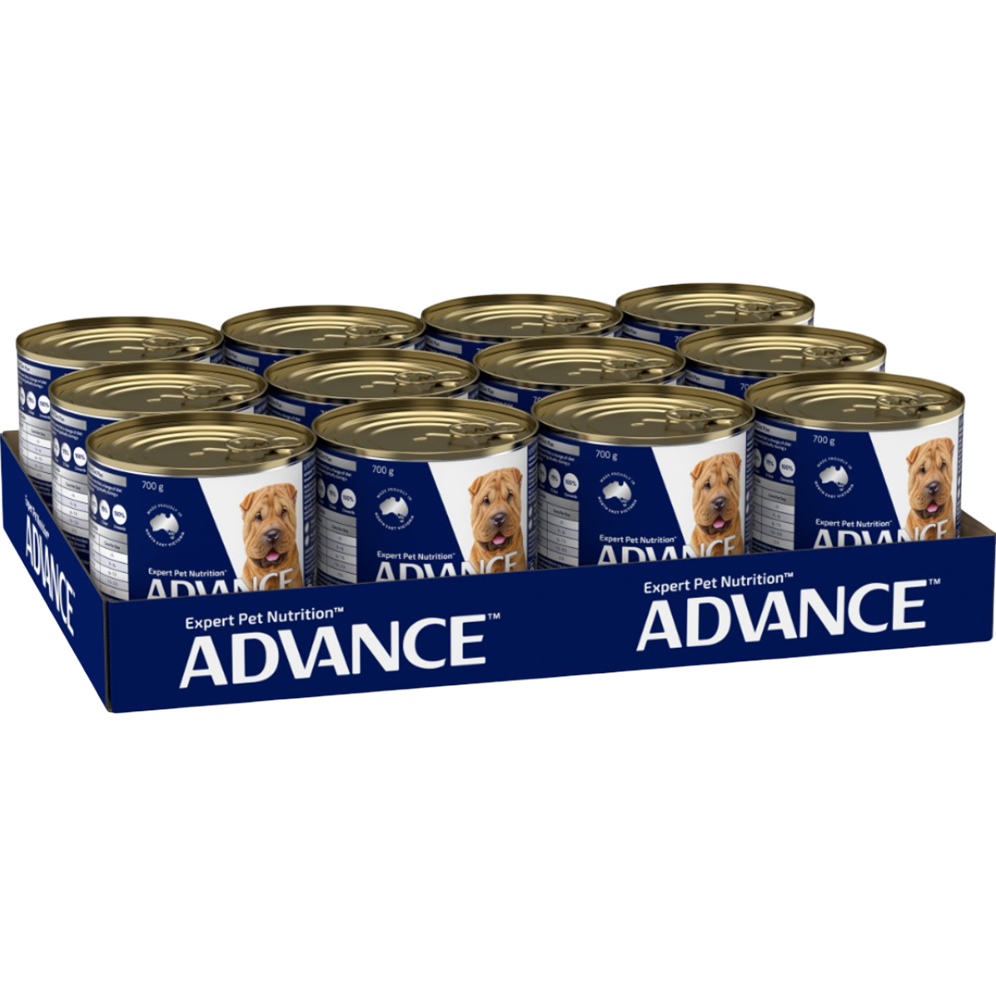 Advance Sensitive Skin and Digestion Adult All Breed Chicken with Rice Cans 12 x 700g