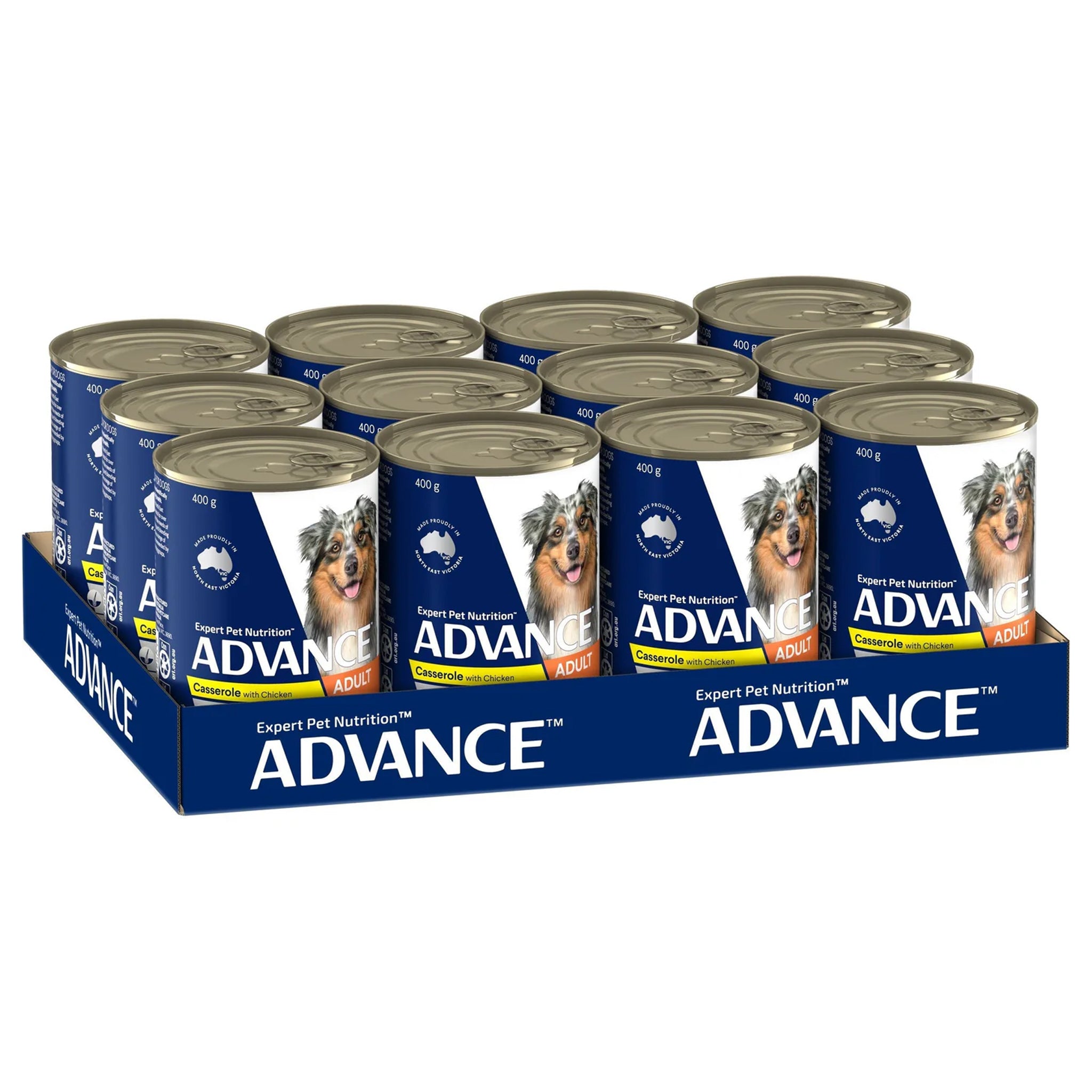 Advance Adult All Breed Chicken Casserole 12 x 400g