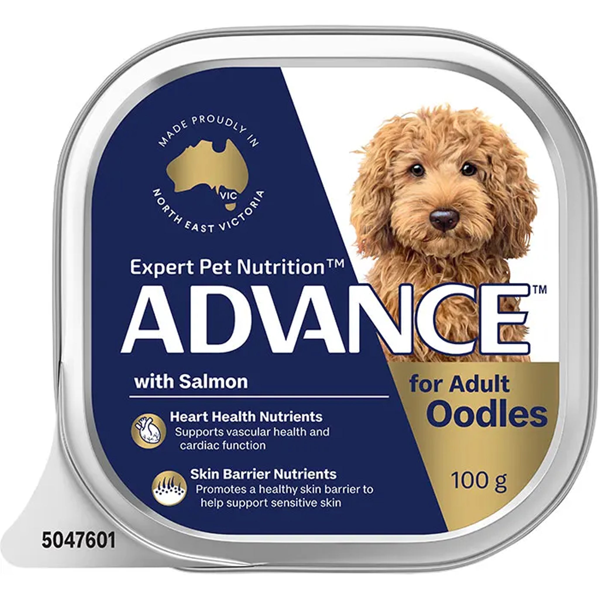 Advance Oodles Adult with Salmon Trays 12 x 100g