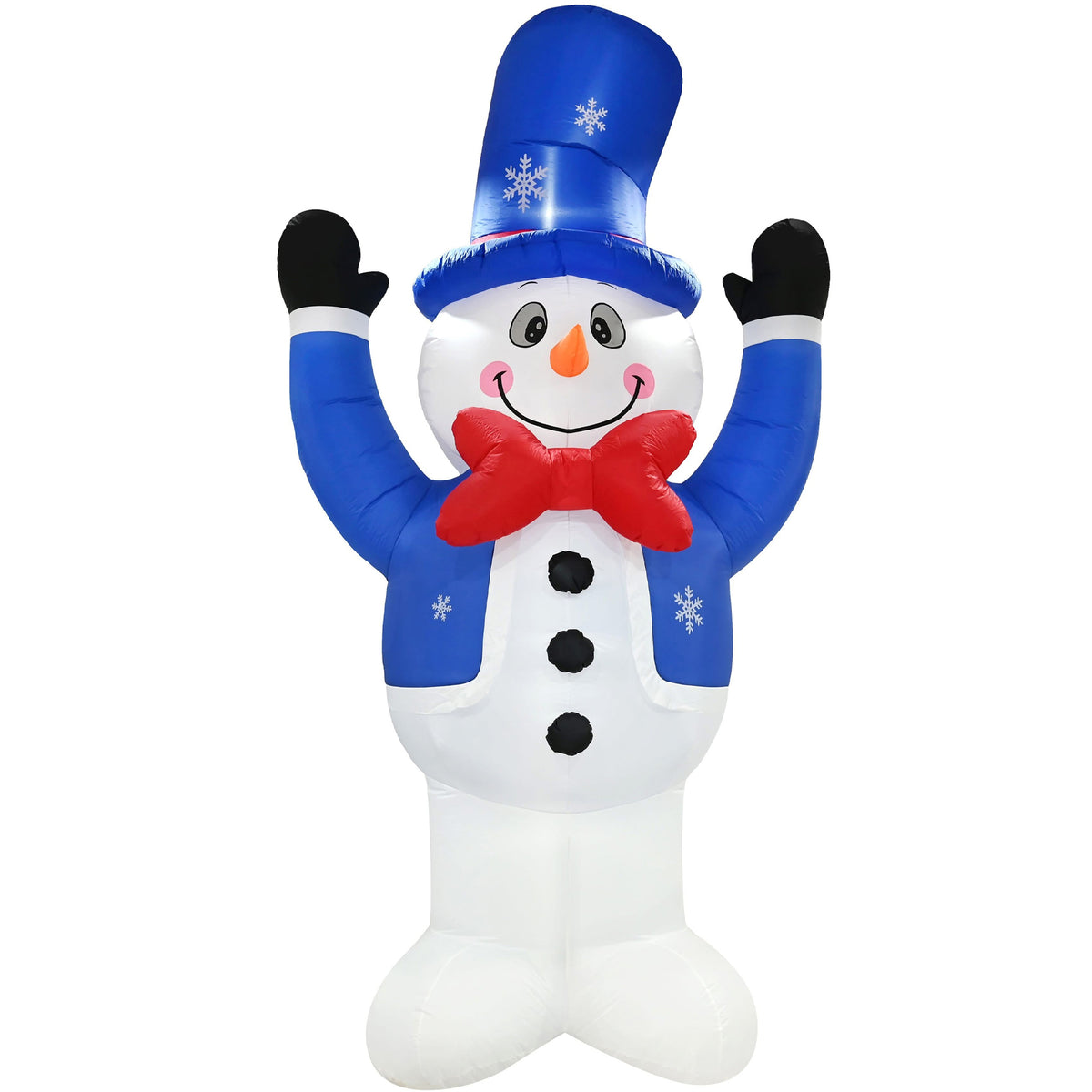 Inflatable Frosty Snowman High Five 365cm