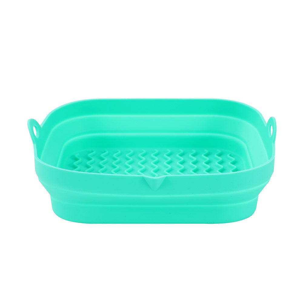 Air Fryer Silicone Collapsible Tray - Square 21cm (Assorted)