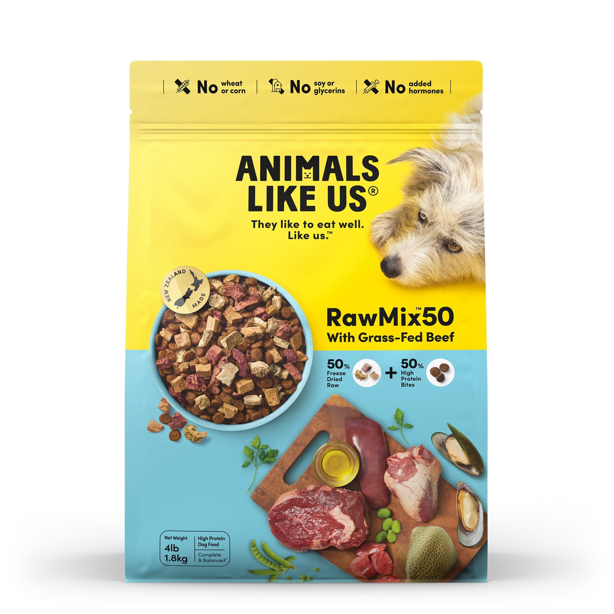 Animals Like Us Dog RawMix50