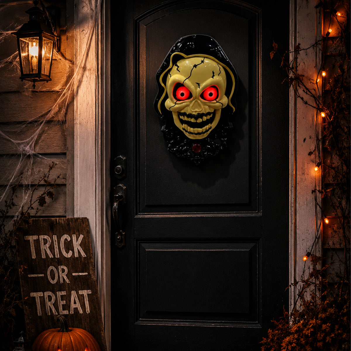 Animated Trick or Treat Door Hanger Assorted