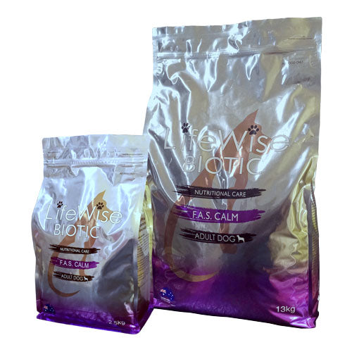 LIFEWISE Biotic F.A.S. Calm with Fish, Lamb, Rice, Oats & Veg