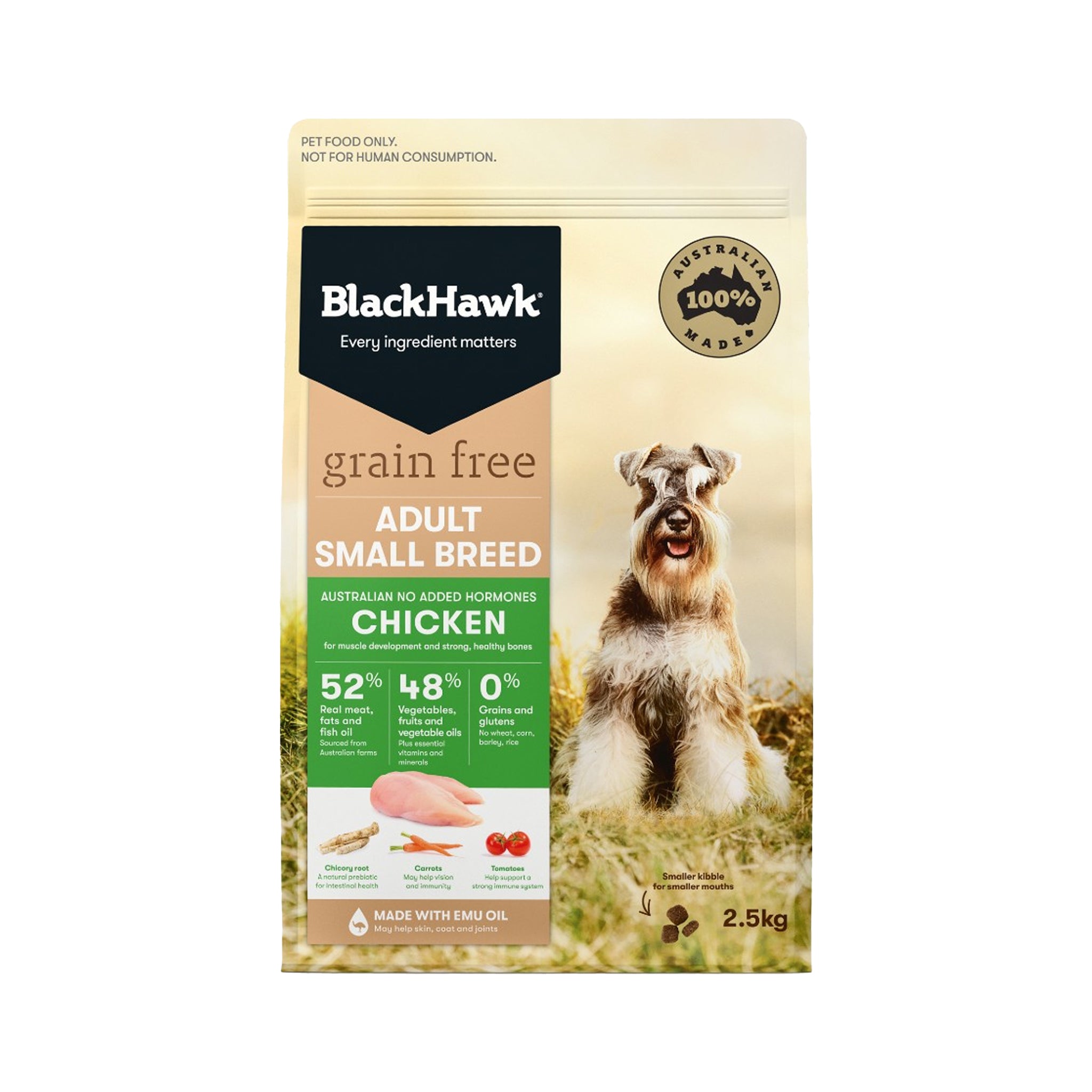 Black Hawk Grain Free Small Breed Chicken
