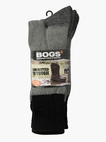 BOGS Classic 3 Pack Wool Socks