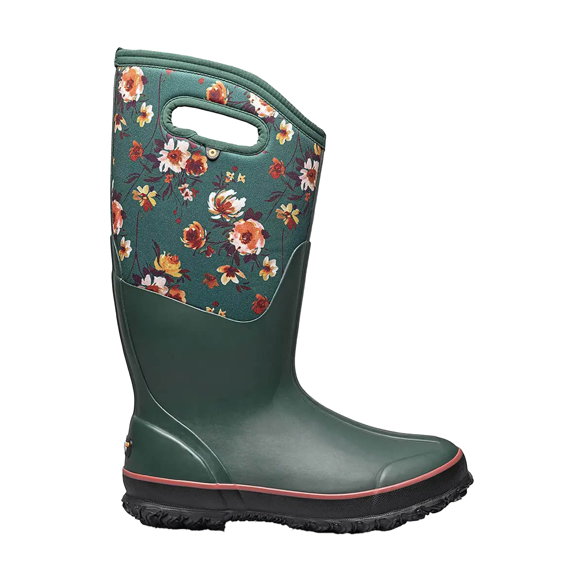 BOGS Classic Tall Emerald Painterly Wide xx
