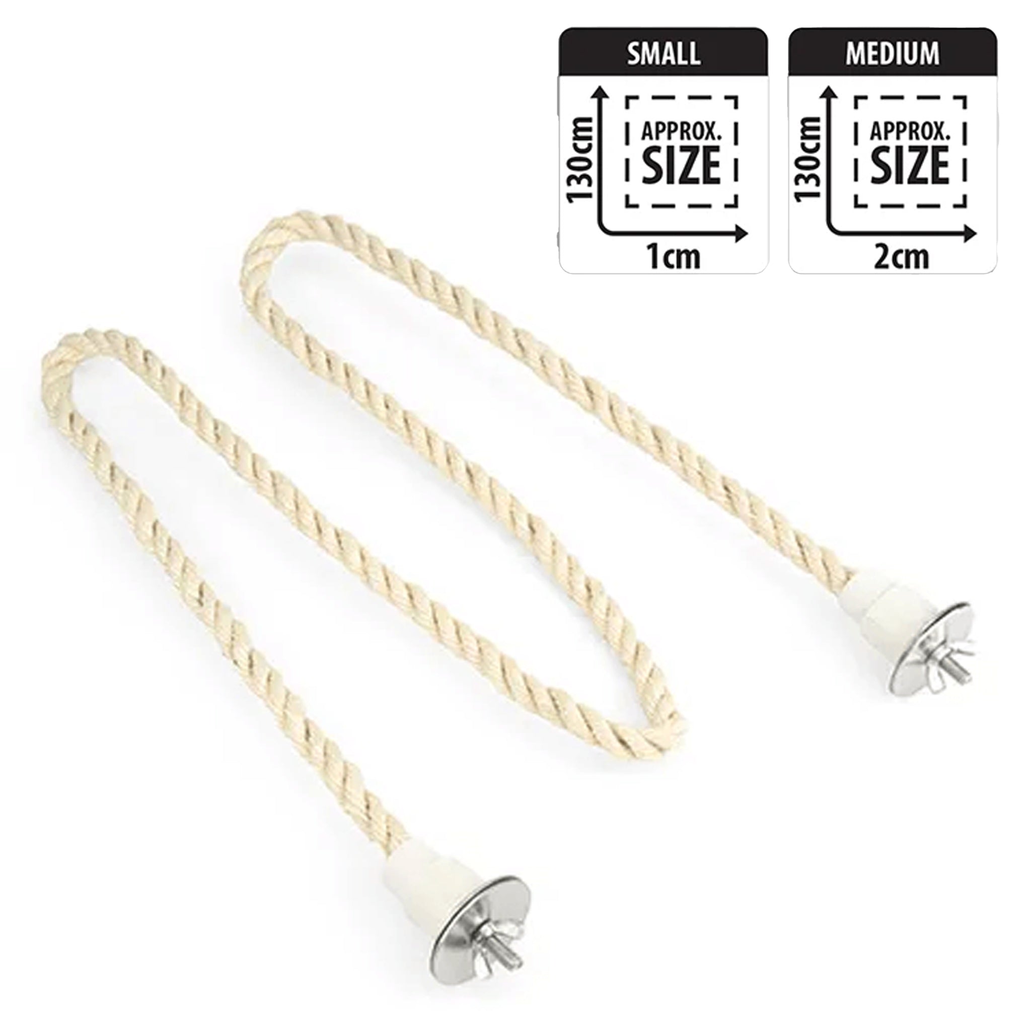 Bainbridge Bird Sisal Rope - Zig Zag