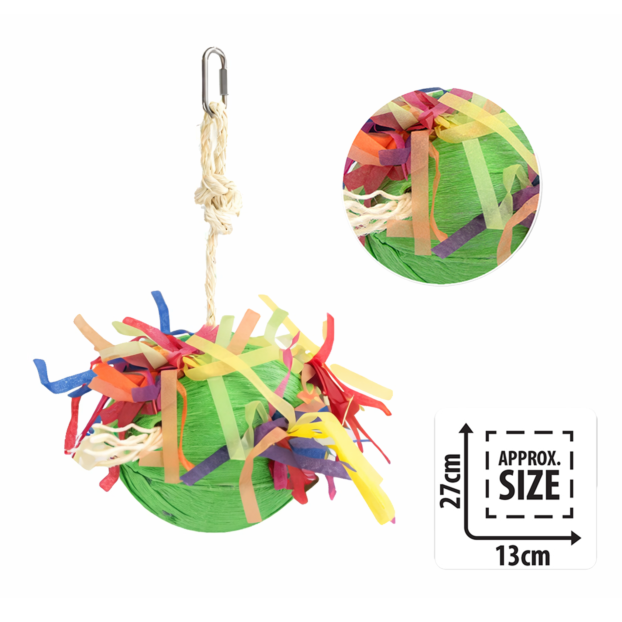 Bainbridge Bird Toys - Pinata Party Ball
