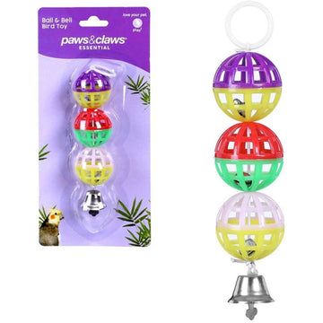 Ball And Bell Bird Toy