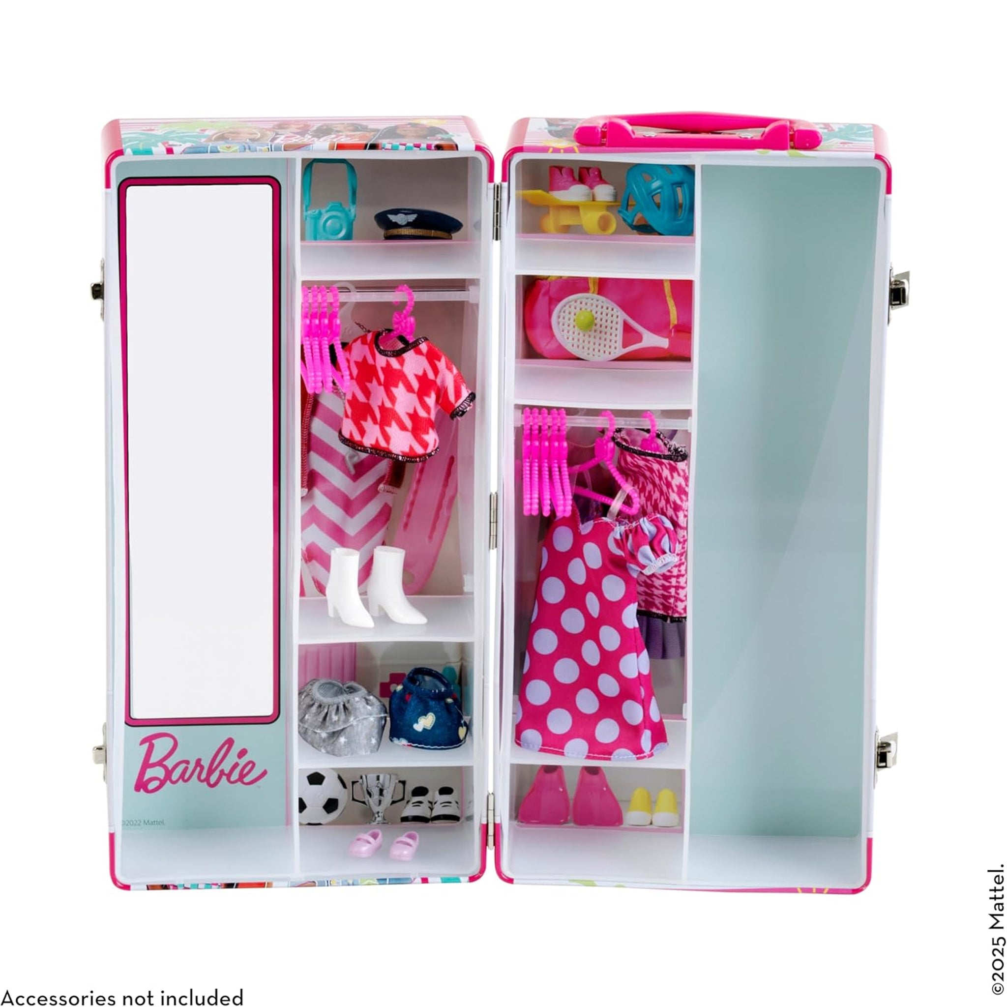 Barbie Wardrobe Tin Carry Case