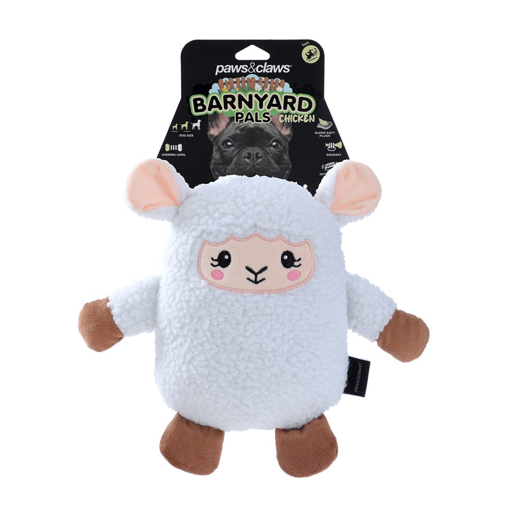 Barnyard Pals Plush Dog Toy - Assorted