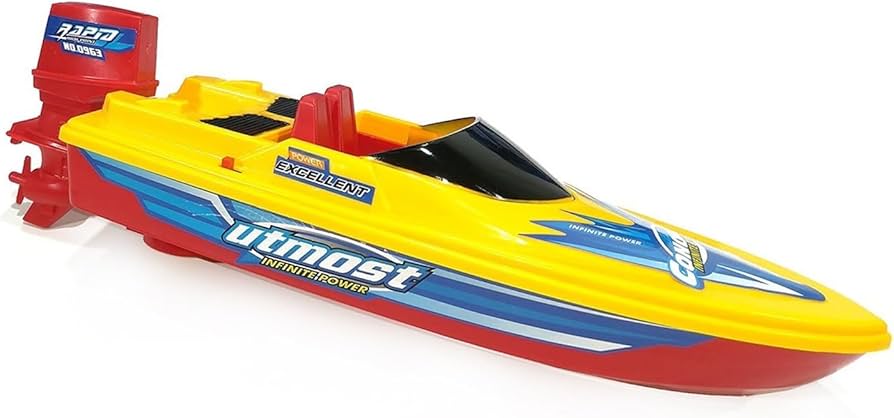 Battery Operated Motor Boat - Assorted