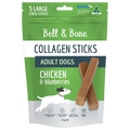 Bell & Bone - Collagen Chew Sticks for Adult Dogs - Chicken