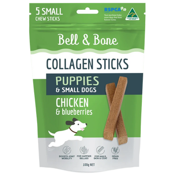 Bell & Bone - Collagen Chew Sticks for Puppies and Small Dogs - Chicken