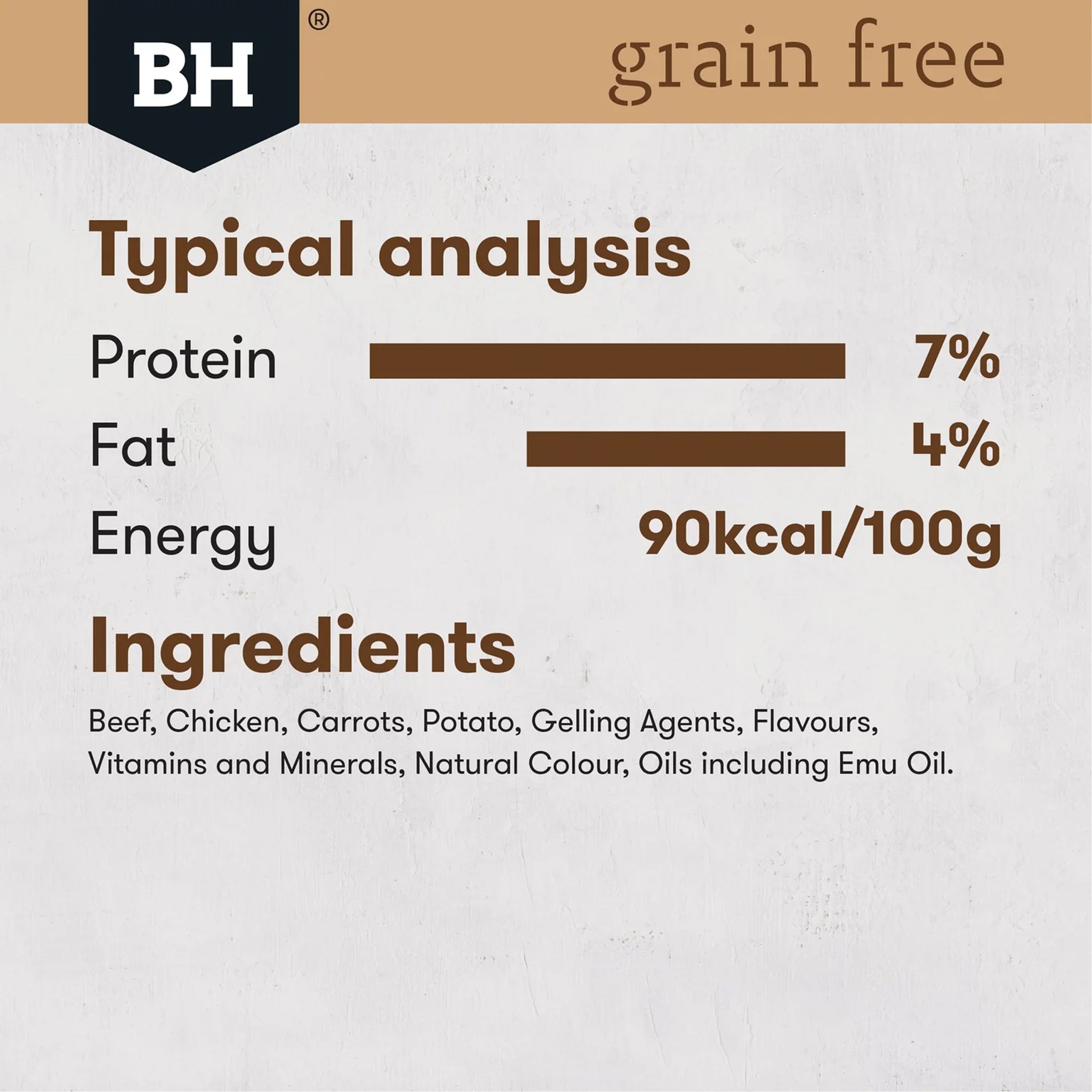 Black Hawk Adult All Breeds Grain Free Wet Dog Food 12 x 400g