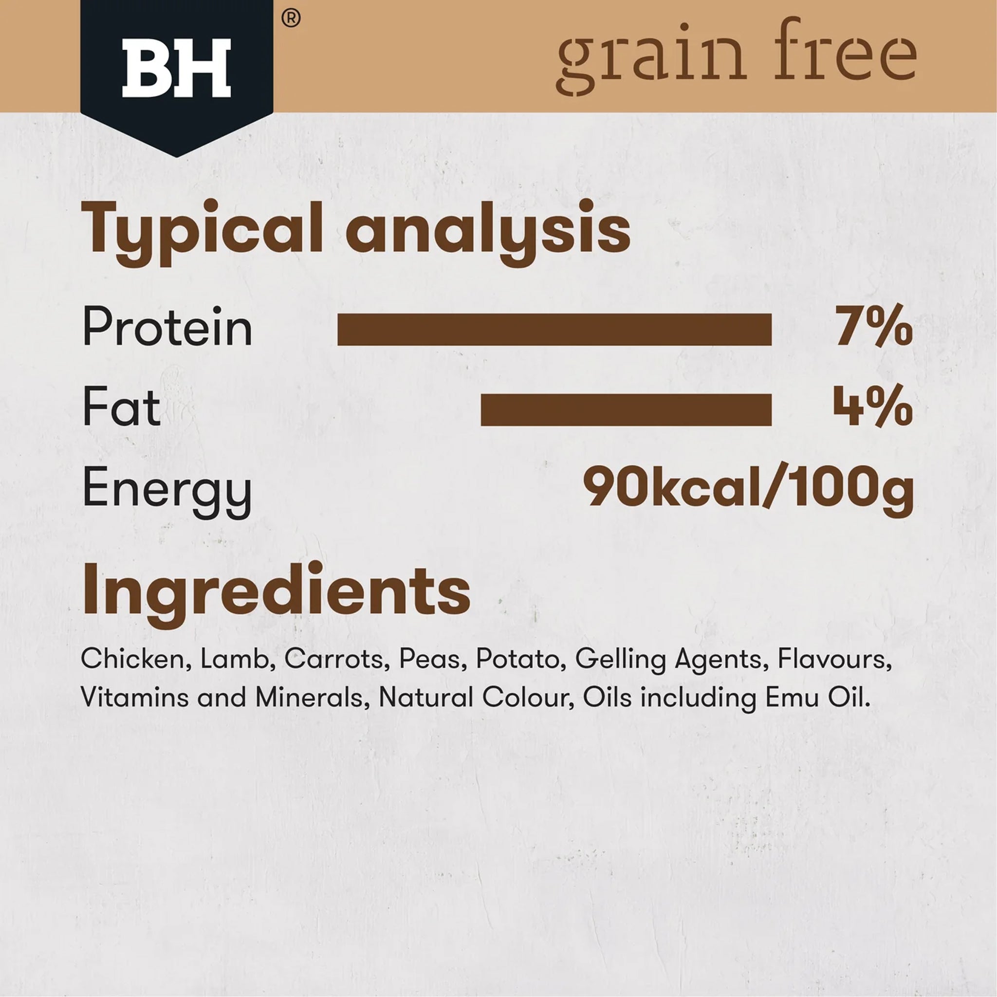 Black Hawk Adult All Breeds Grain Free Wet Dog Food 12 x 400g