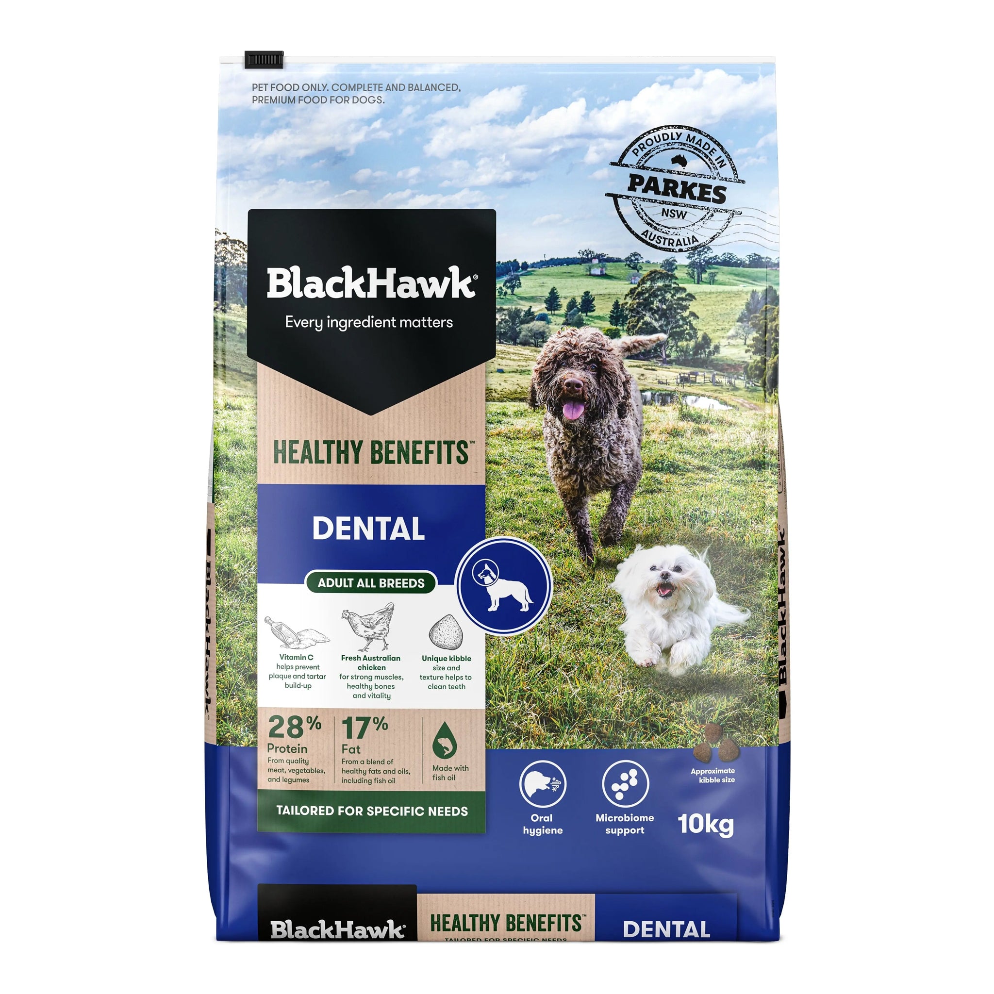 Black Hawk Adult All Breeds Healthy Benefits Dry Dog Food