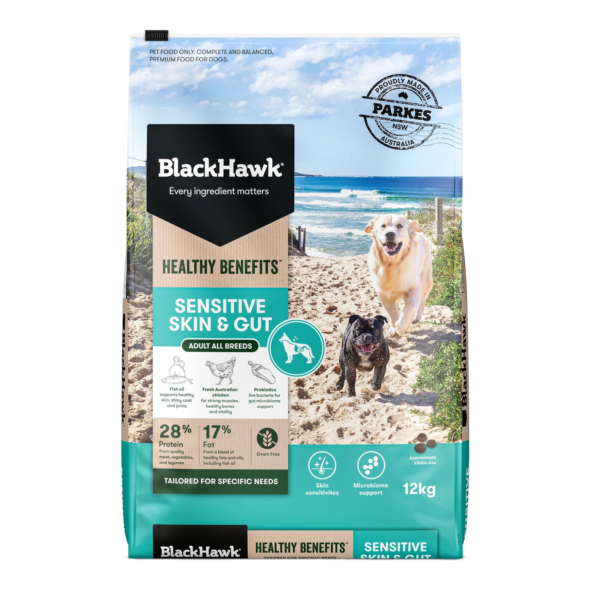 Black Hawk Adult All Breeds Healthy Benefits Dry Dog Food