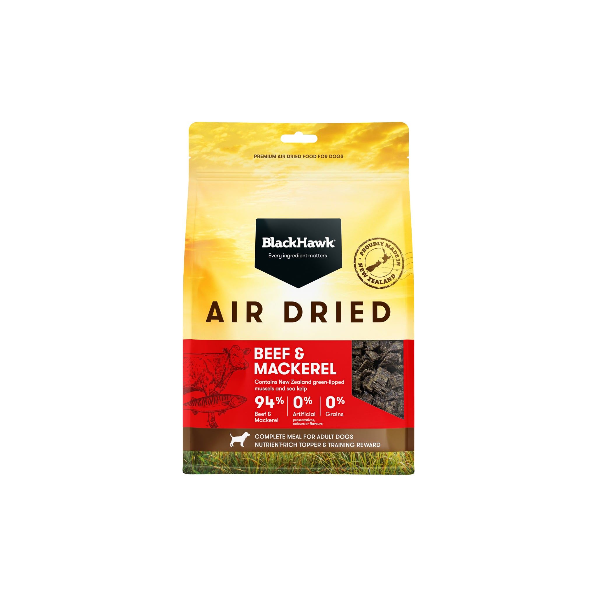 Black Hawk Air Dried Dog Food (450g & 2kg)