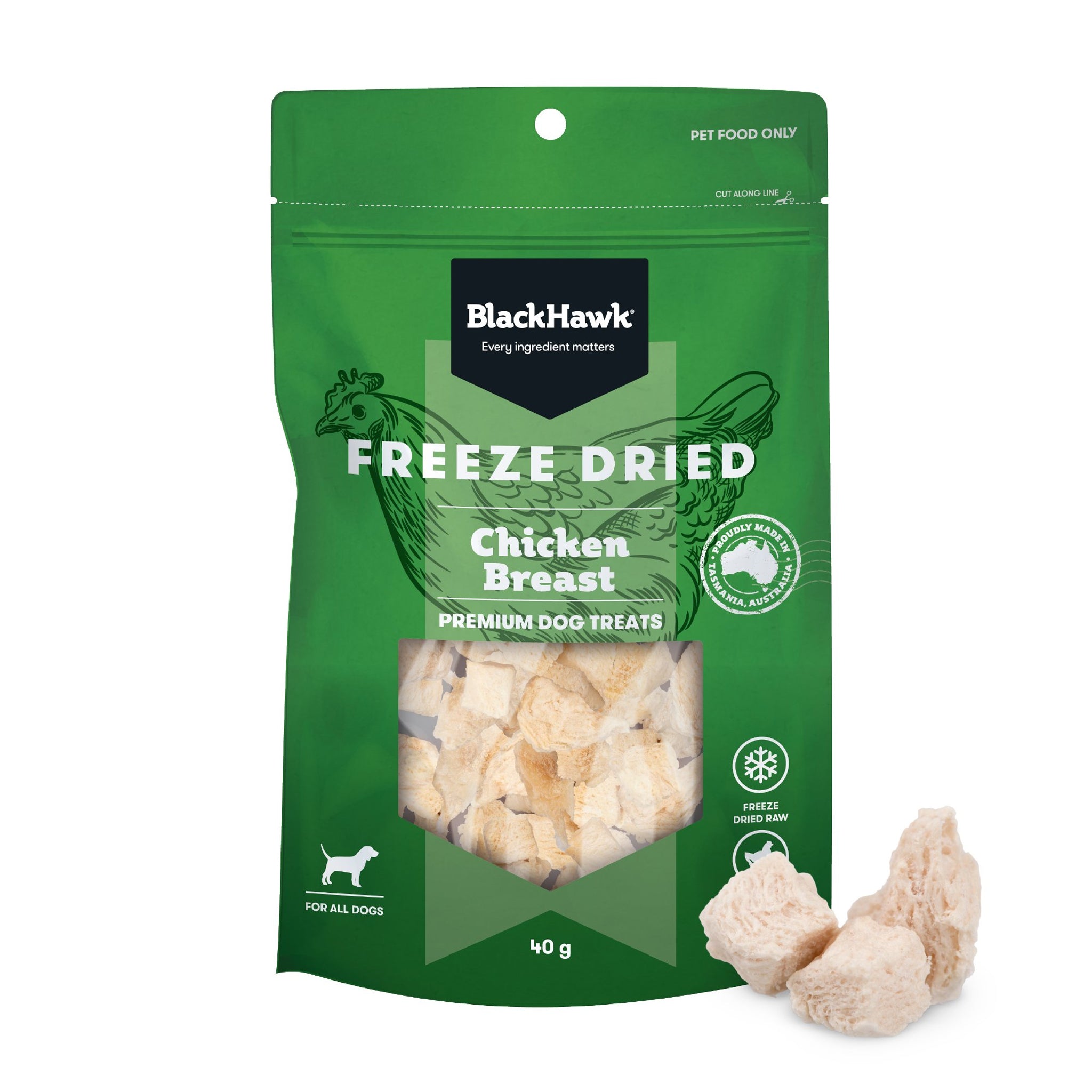Black Hawk Freeze Dried Dog Treats