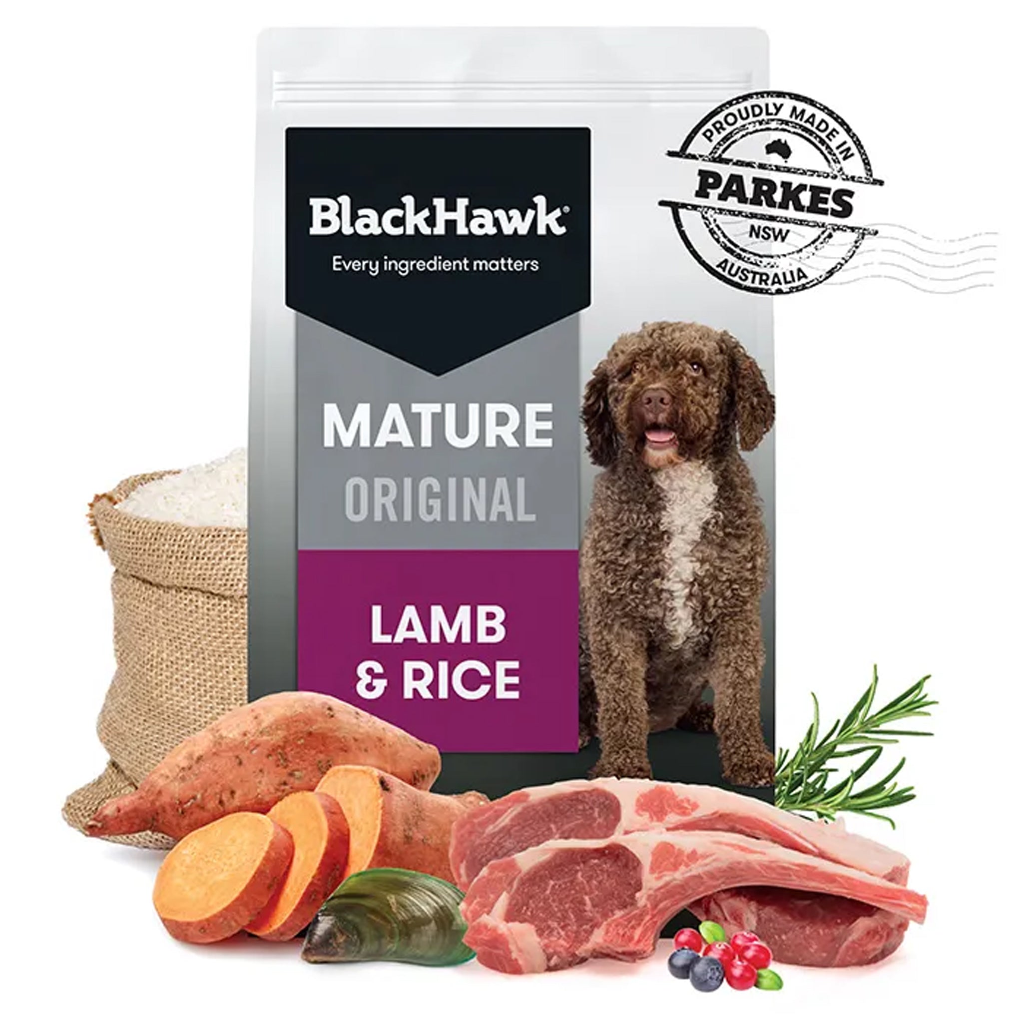 Black Hawk Mature - Lamb & Rice