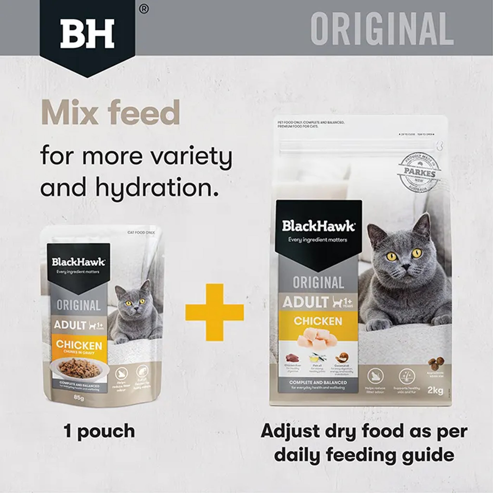 Black Hawk Original Adult Chicken Dry Cat Food