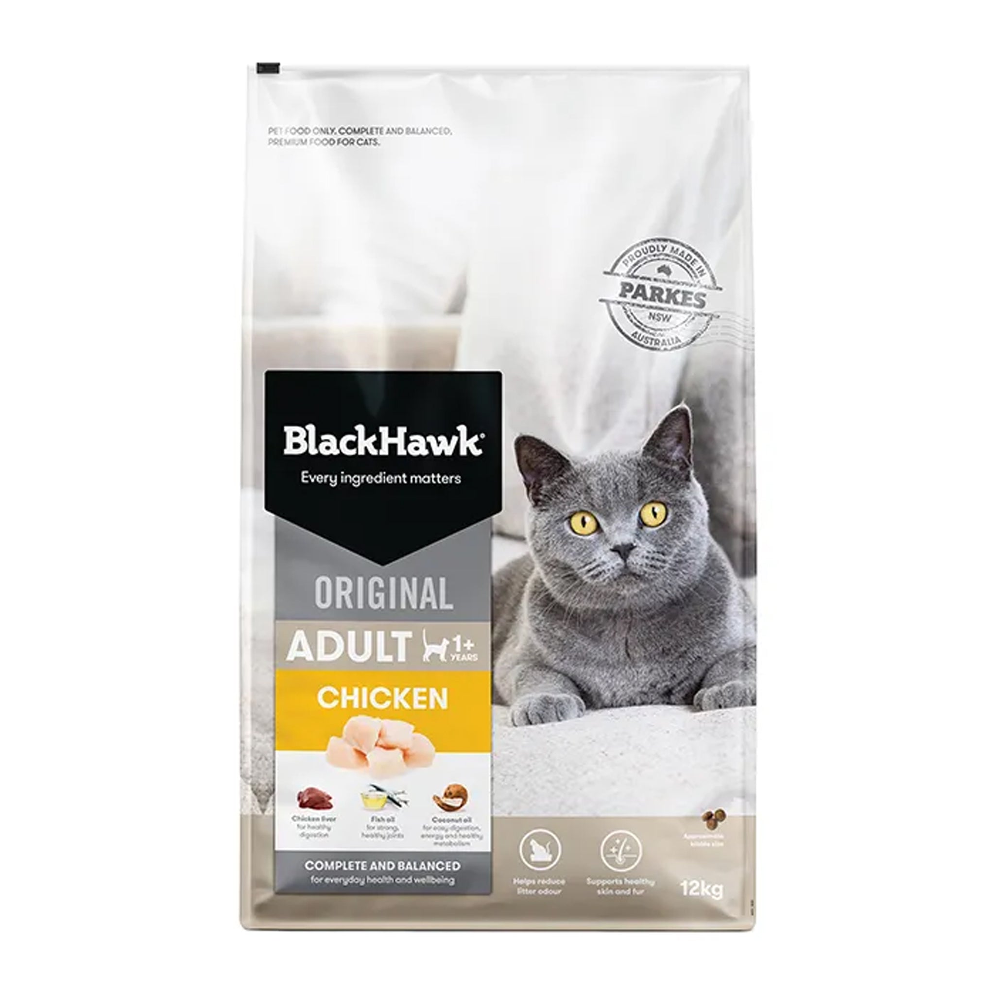 Black Hawk Original Adult Chicken Dry Cat Food