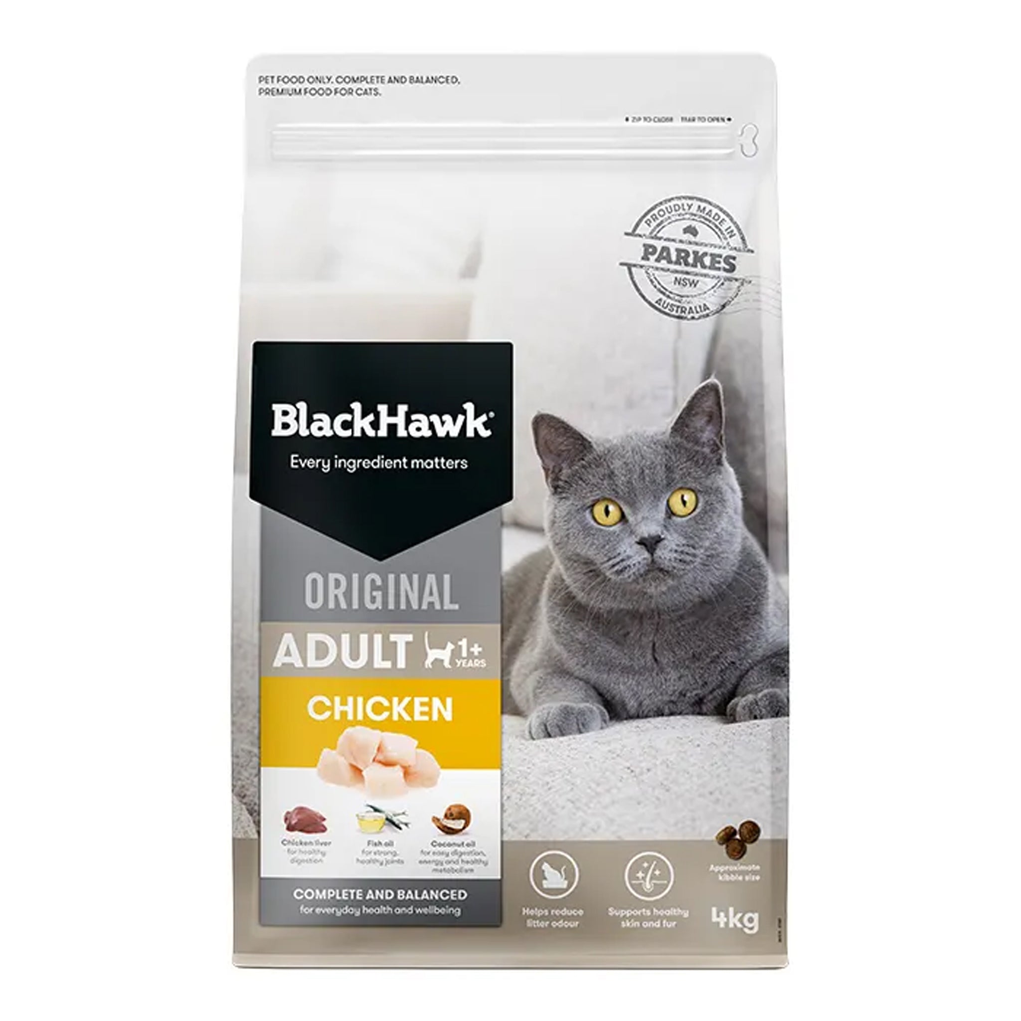Black Hawk Original Adult Chicken Dry Cat Food