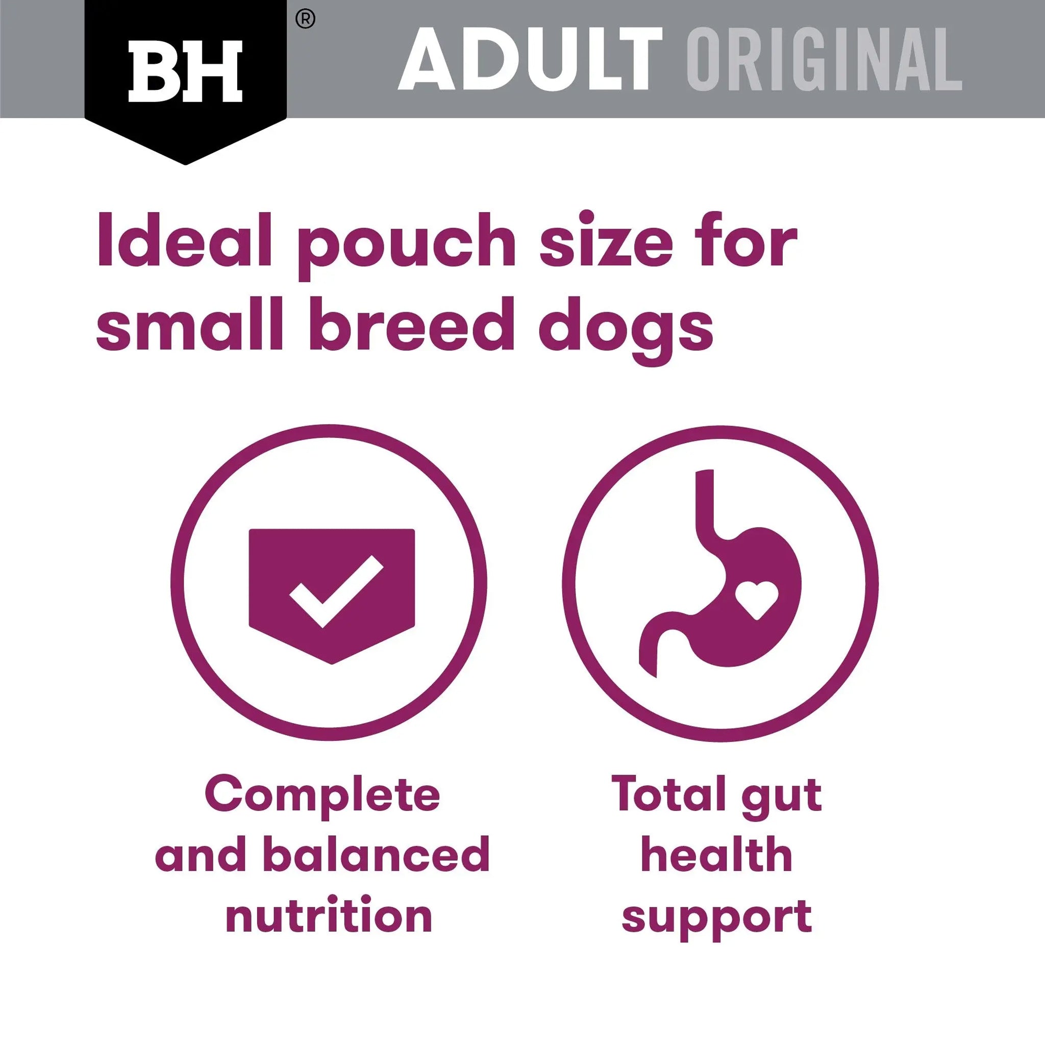 Black Hawk Original Adult Wet Dog Food 85g – 12 Pack