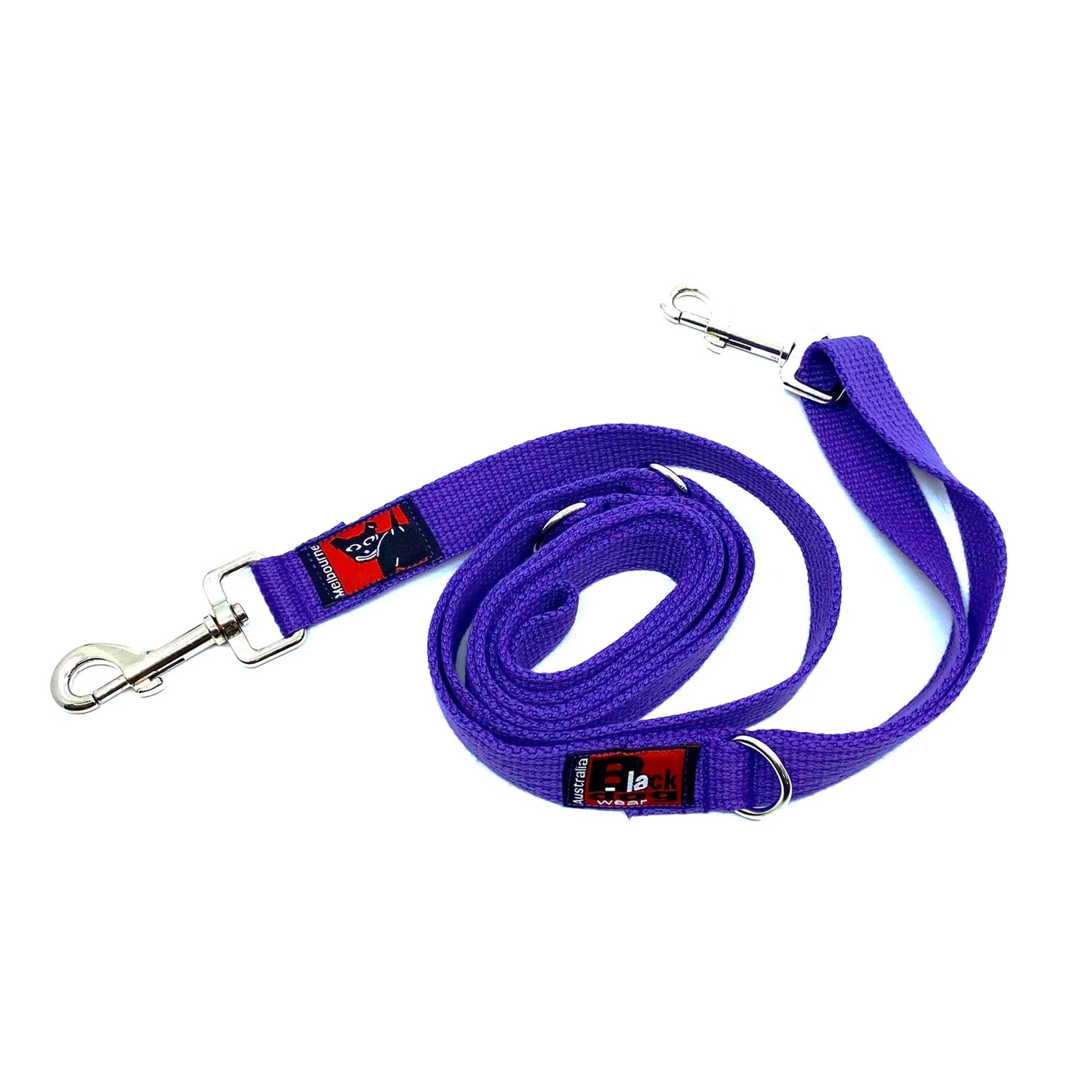Black Dog Wear Double Ended Lead