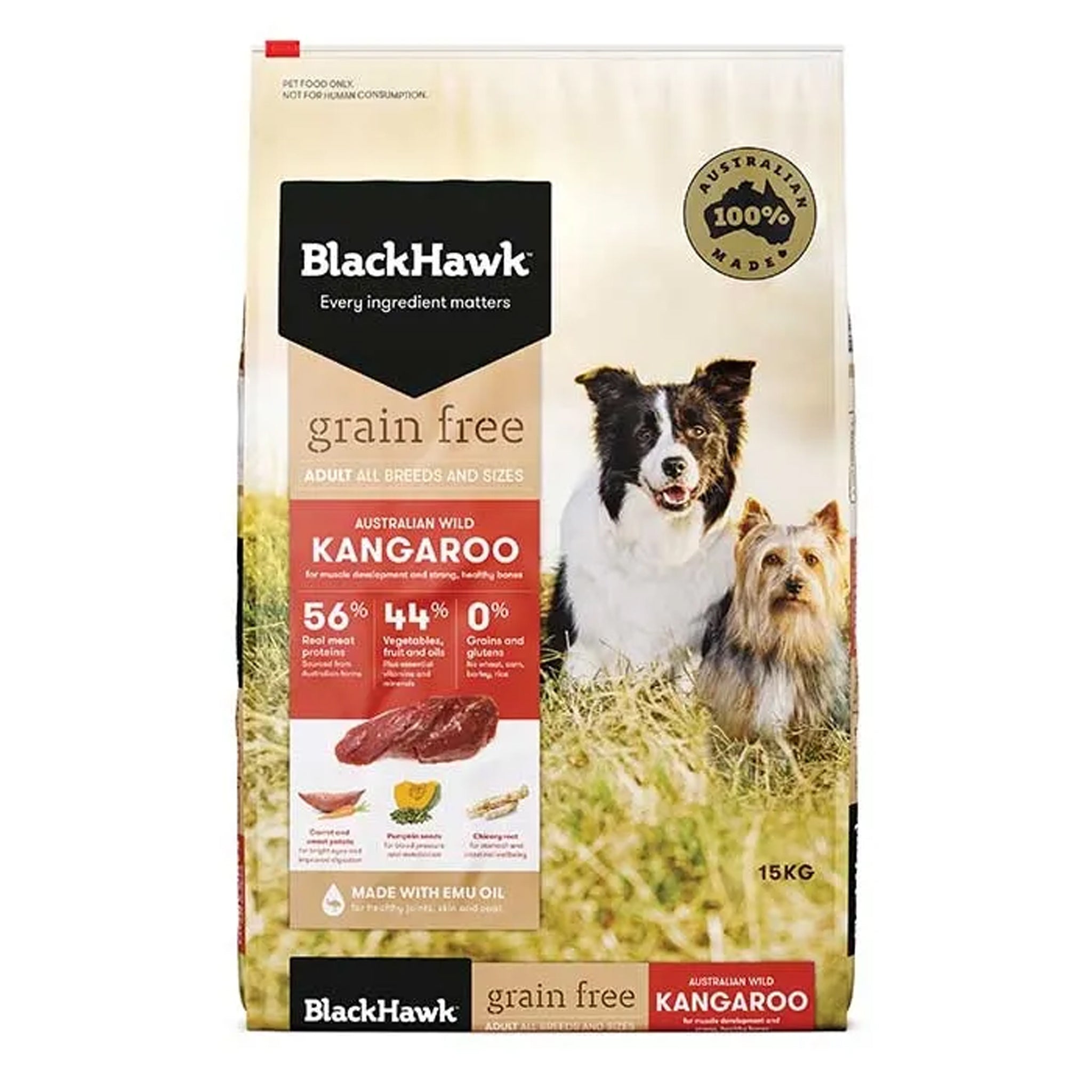 Black Hawk Adult Grain Free Kangaroo Dry Dog Food